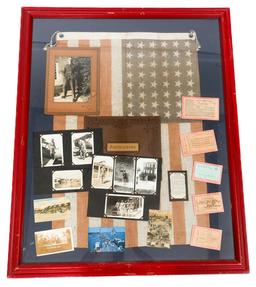 WWII USAAF / USCG AUXILIARY NAMED OFFICER GROUPING