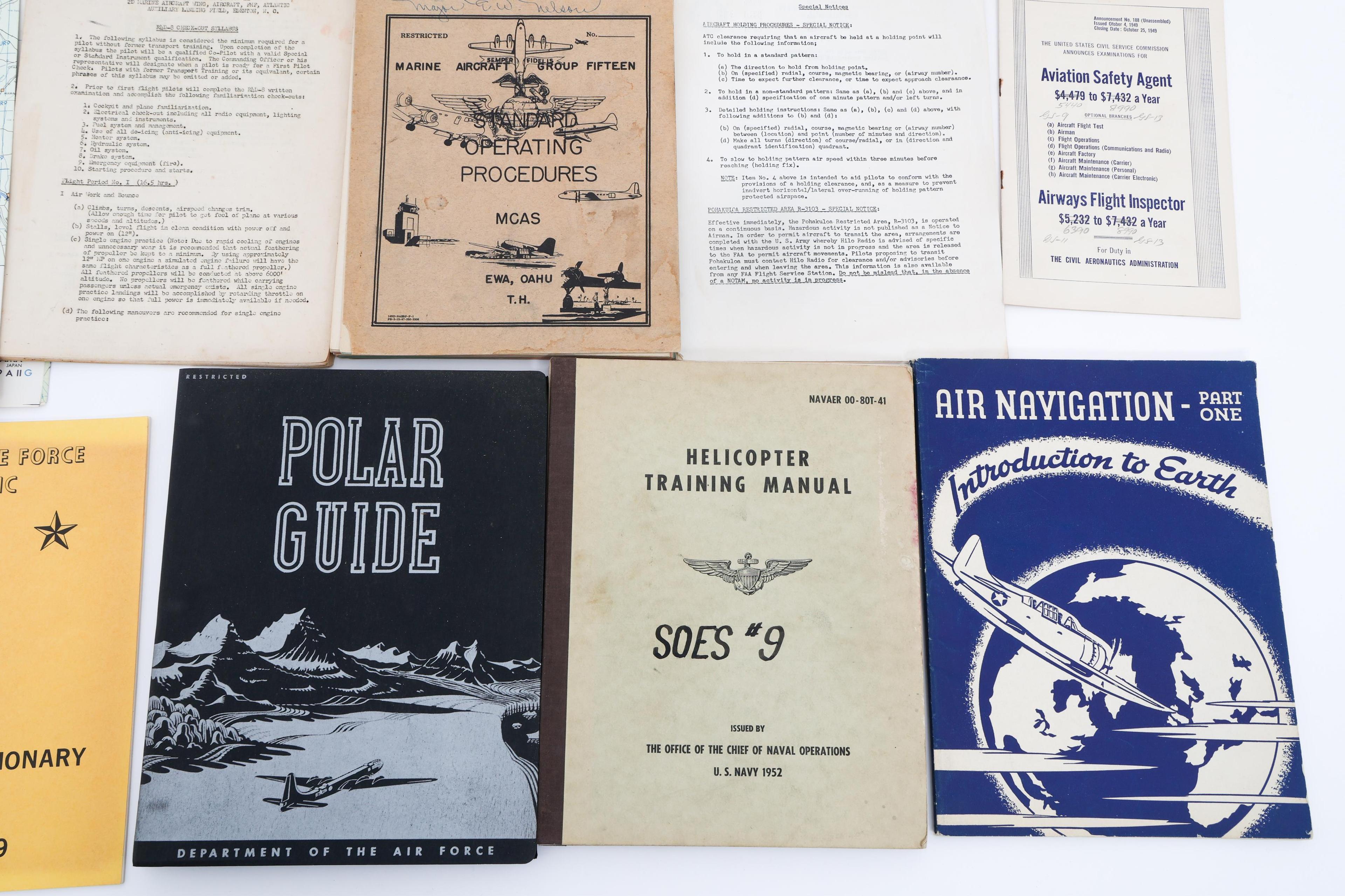 WWII - VIETNAM WAR USMC ENLISTED AVIATOR GROUP