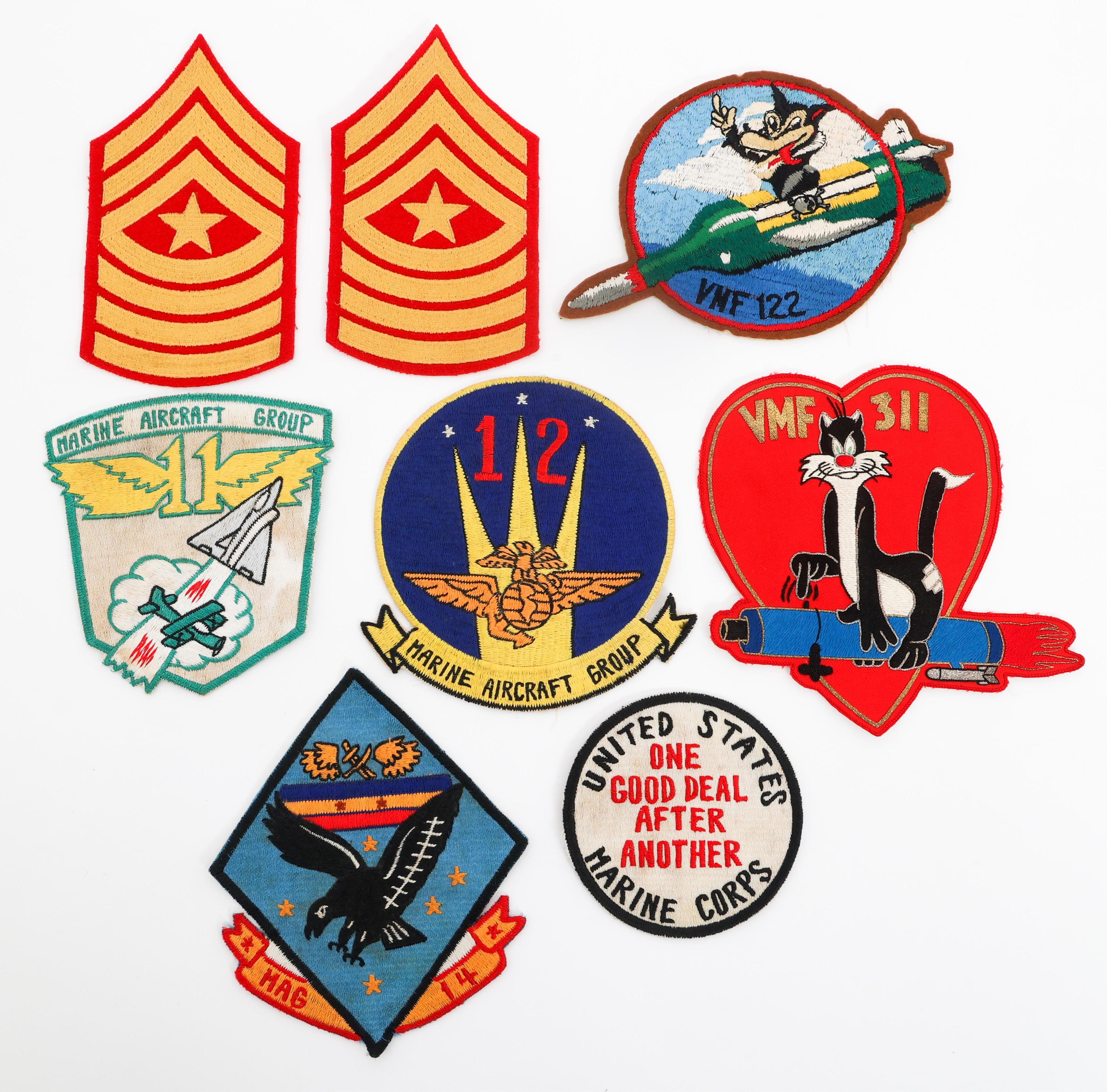 WWII - VIETNAM WAR USMC ENLISTED AVIATOR GROUP