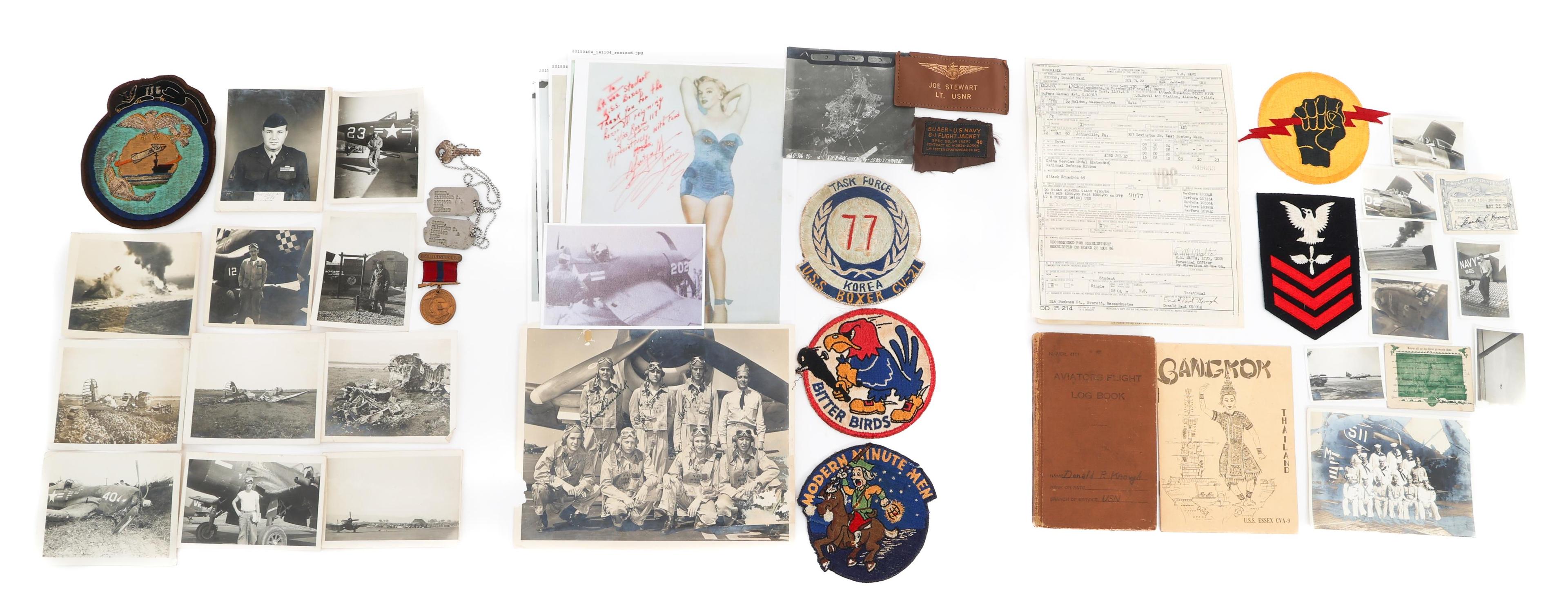 KOREAN WAR USMC & NAVY NAMED GROUPINGS