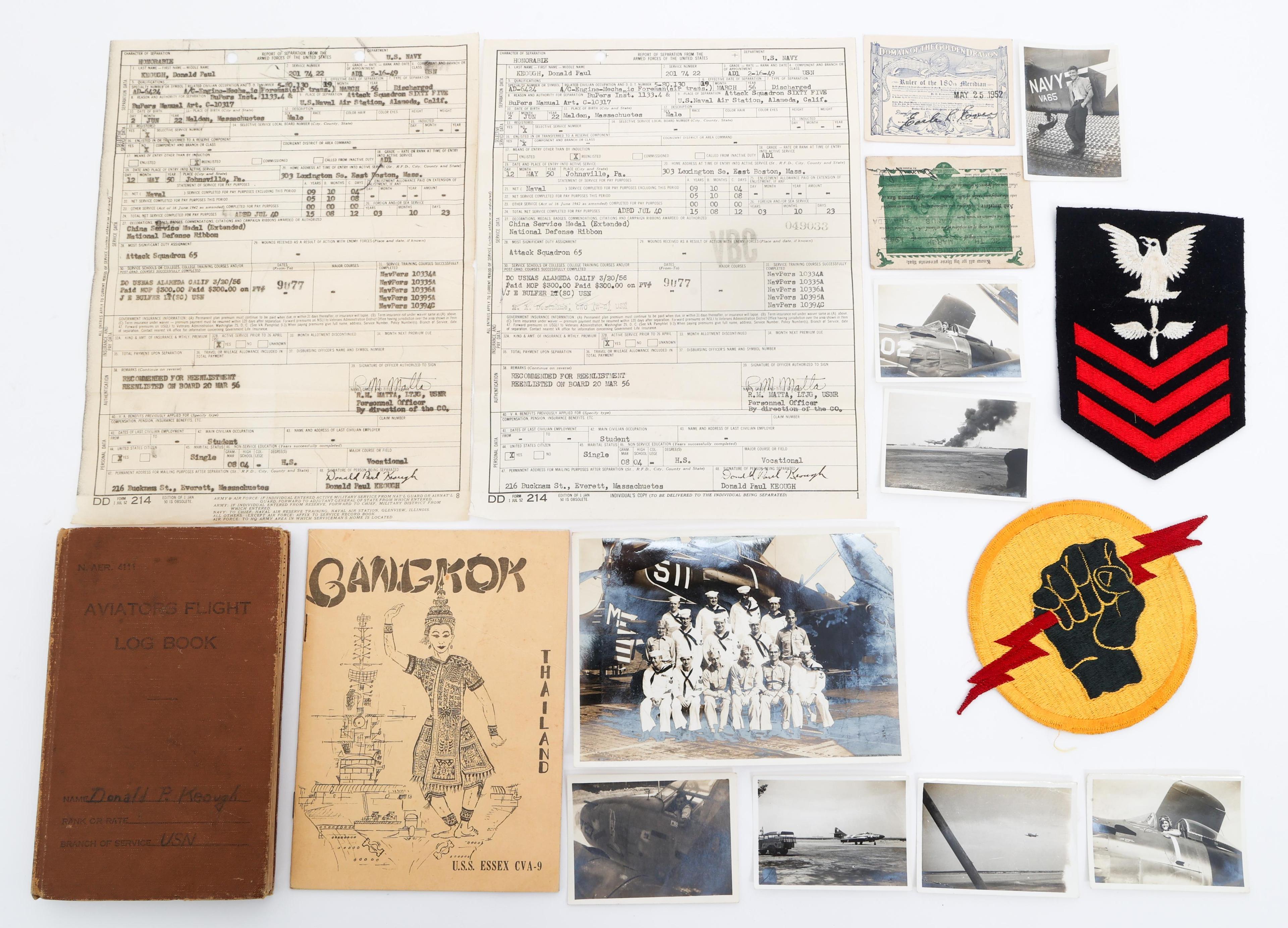 KOREAN WAR USMC & NAVY NAMED GROUPINGS