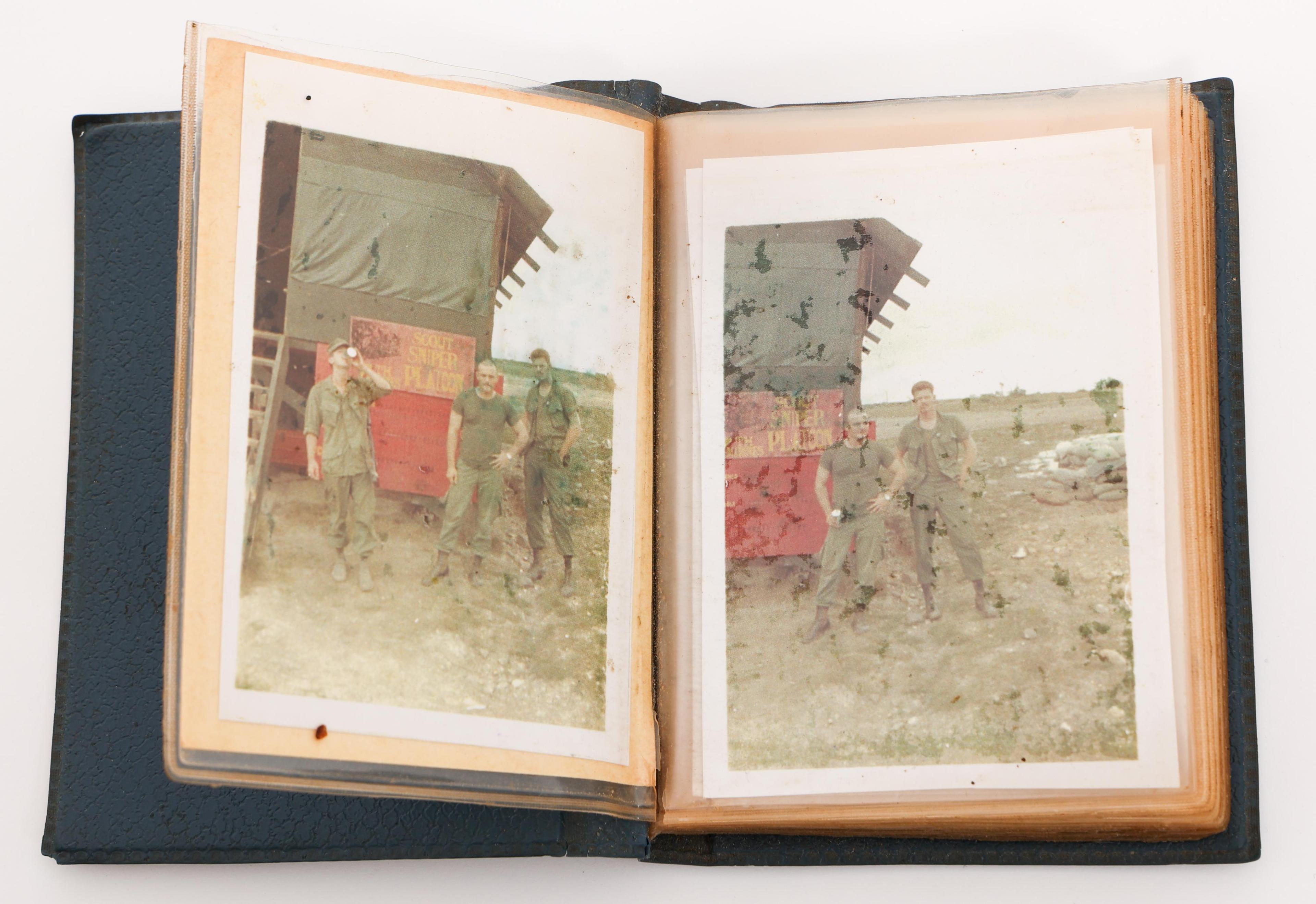 VIETNAM WAR US 7th MARINE SCOUT SNIPER NAMED GROUP