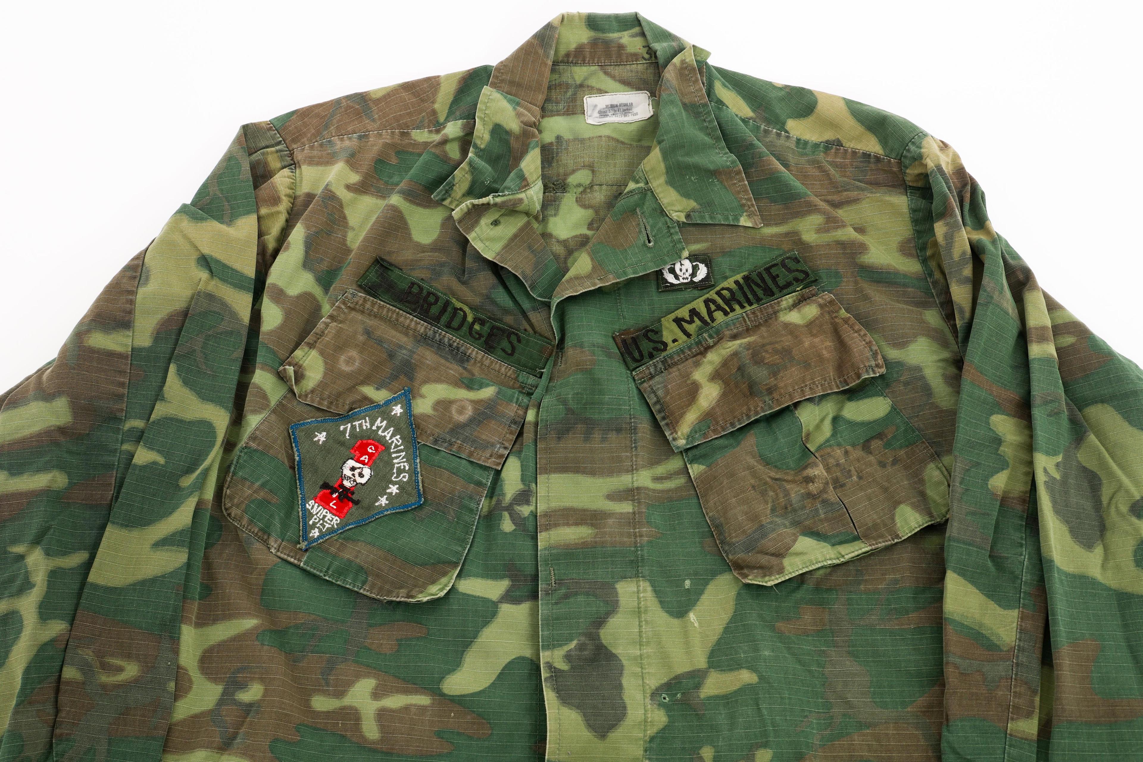 VIETNAM WAR US 7th MARINE SCOUT SNIPER NAMED GROUP
