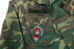 VIETNAM WAR US 7th MARINE SCOUT SNIPER NAMED GROUP