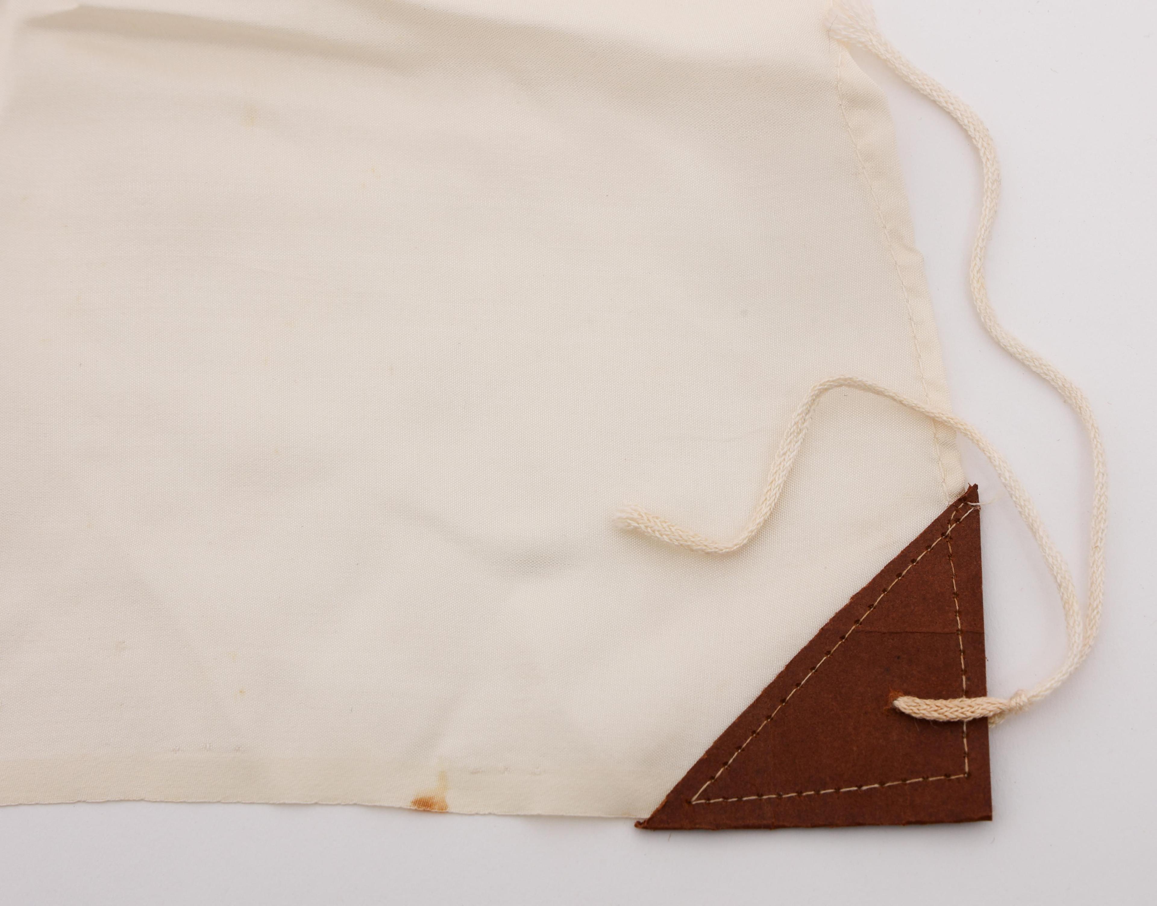 WWII JAPANESE NATIONAL FLAG & ORIGINAL PAPER CASE