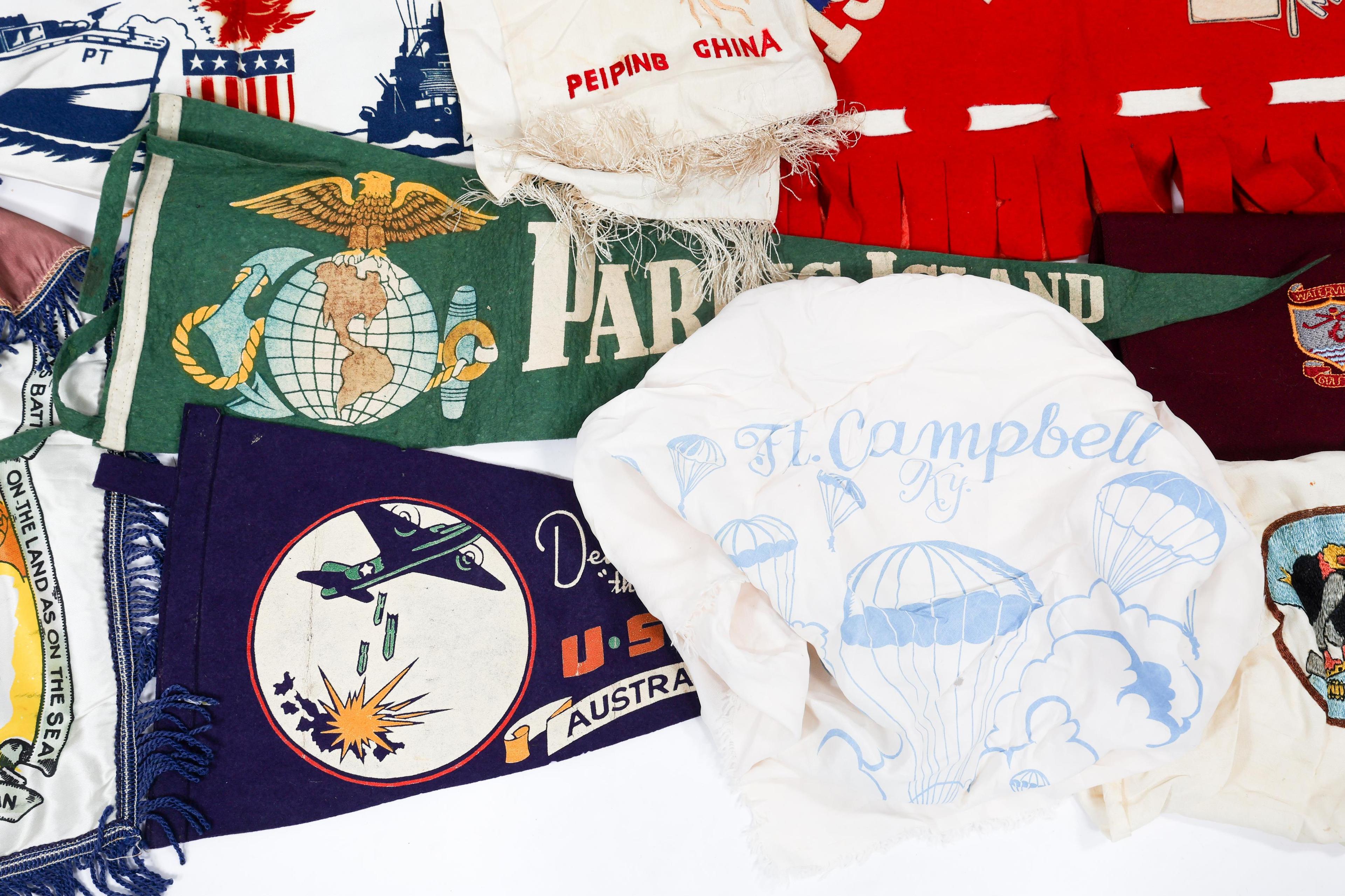 WWII US ARMED FORCES MOTHERS PILLOW SHAMS