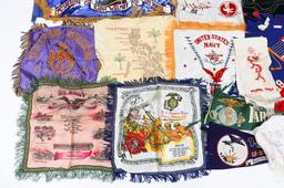 WWII US ARMED FORCES MOTHERS PILLOW SHAMS