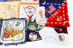 WWII US ARMED FORCES MOTHERS PILLOW SHAMS