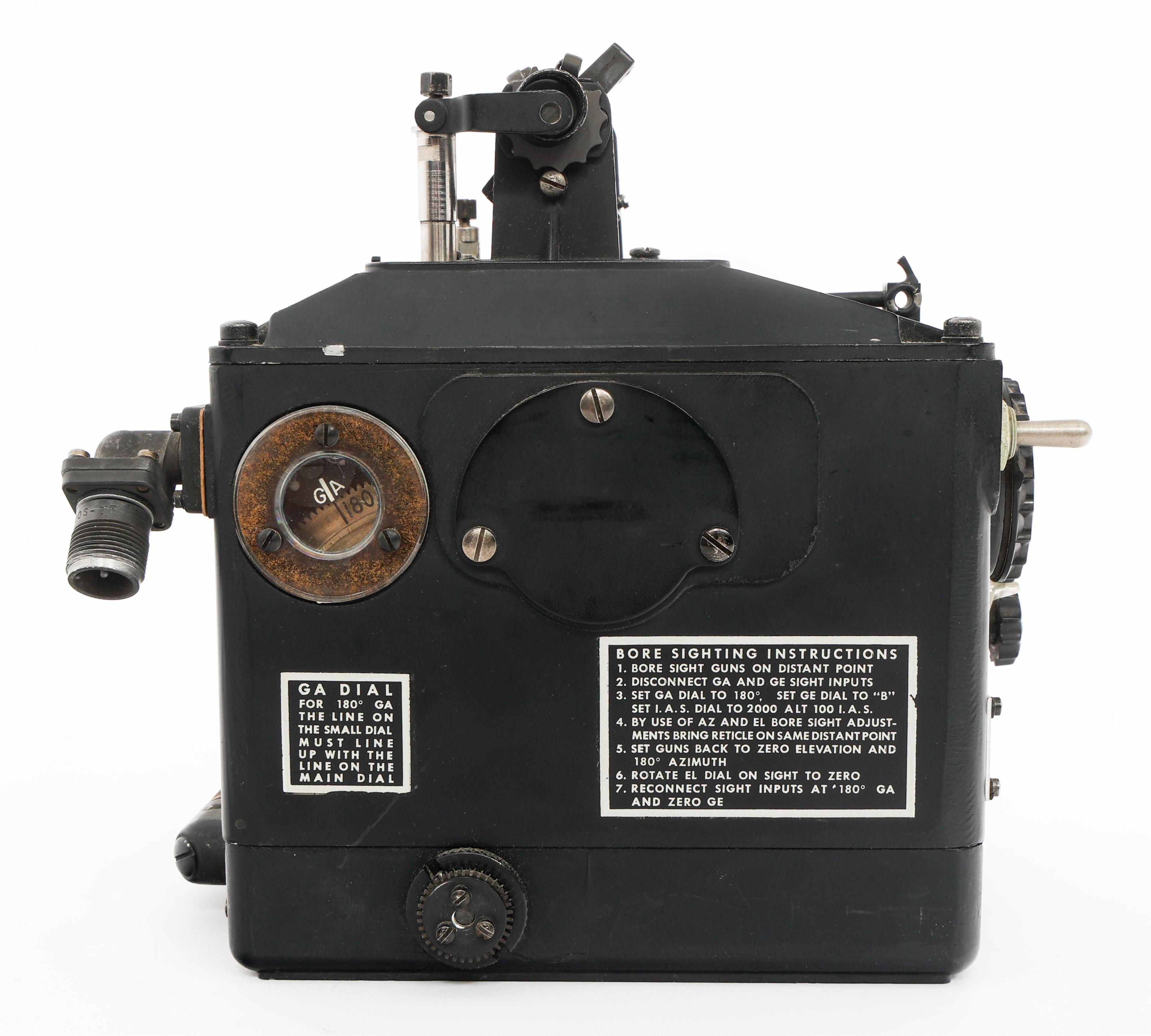 WWII USAAF AERIAL GUNNER K-10 COMPENSATING SIGHT