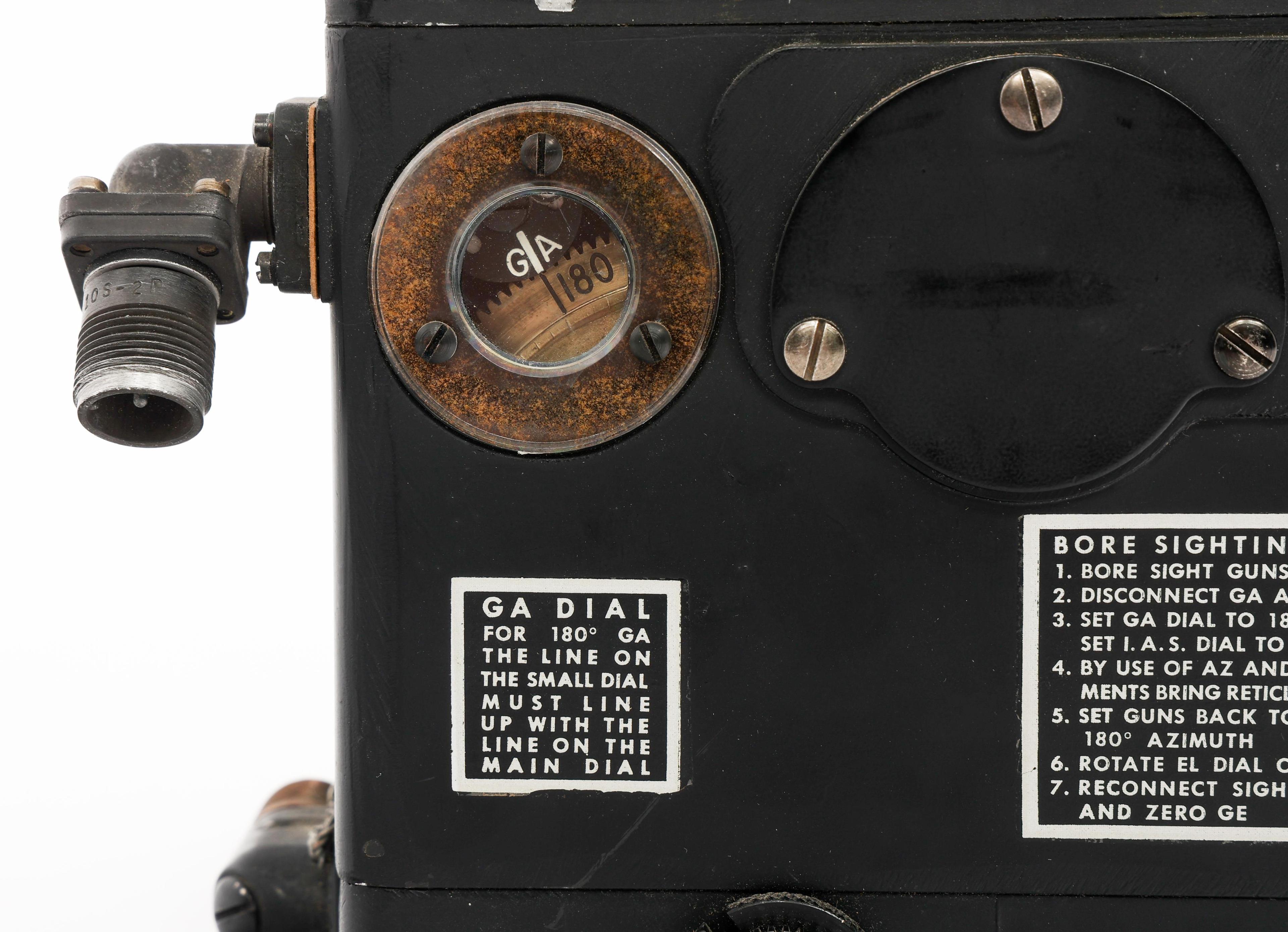 WWII USAAF AERIAL GUNNER K-10 COMPENSATING SIGHT