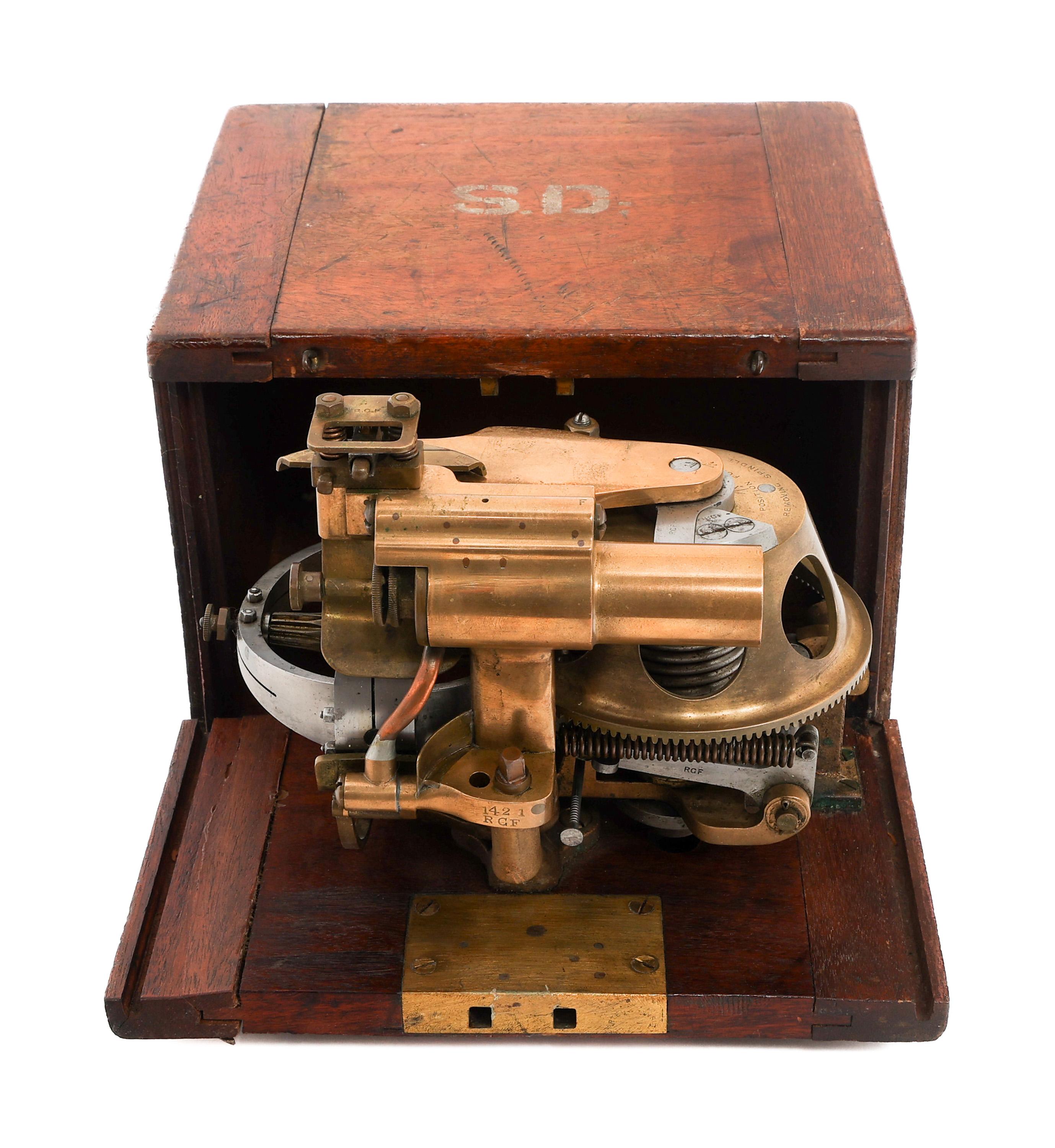 WWI BRITISH ROYAL NAVY TORPEDO GYROSCOPE