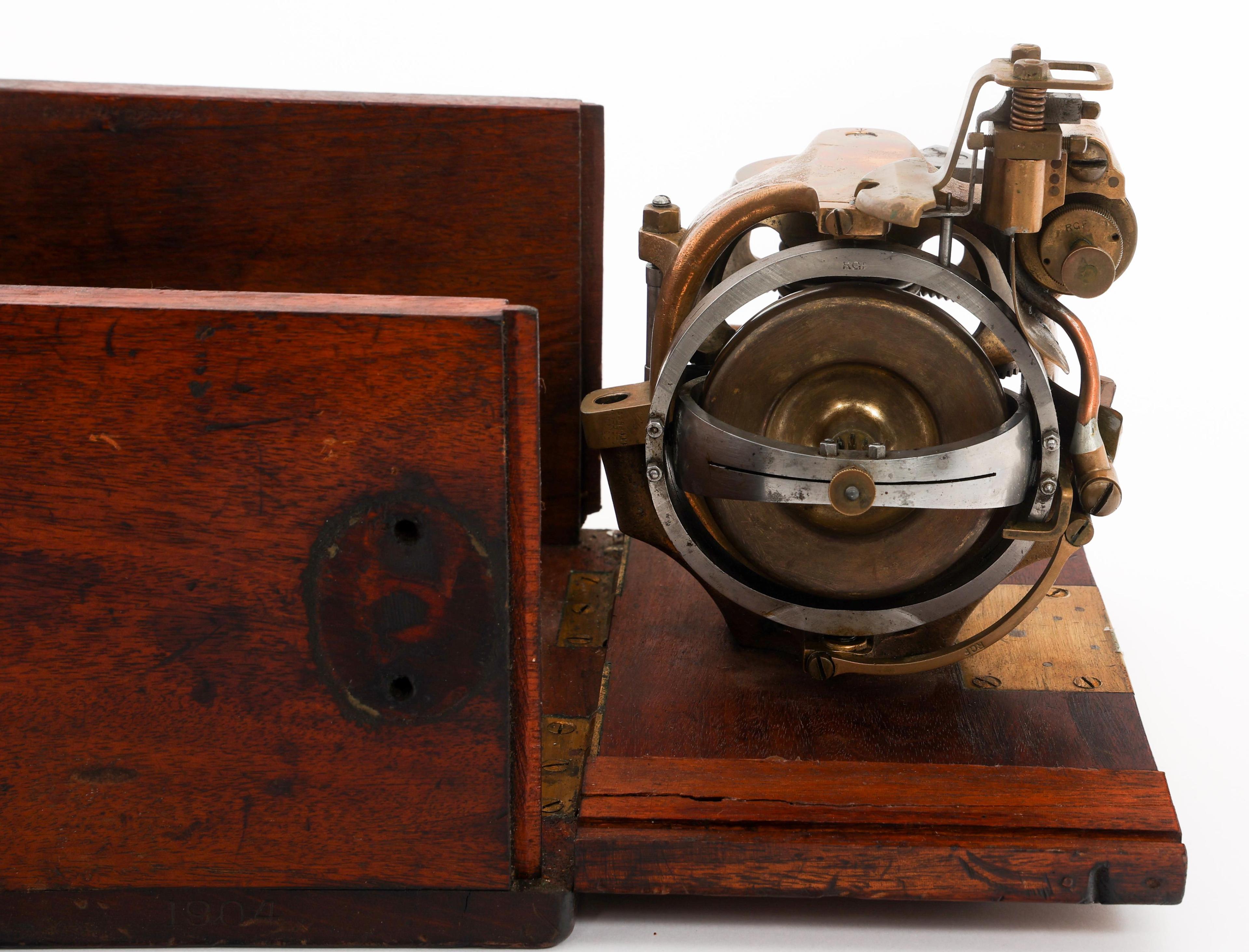 WWI BRITISH ROYAL NAVY TORPEDO GYROSCOPE