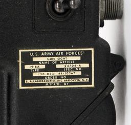 WWII USAAF UNISSUED B-17 BOMBER TYPE N-6A SIGHT