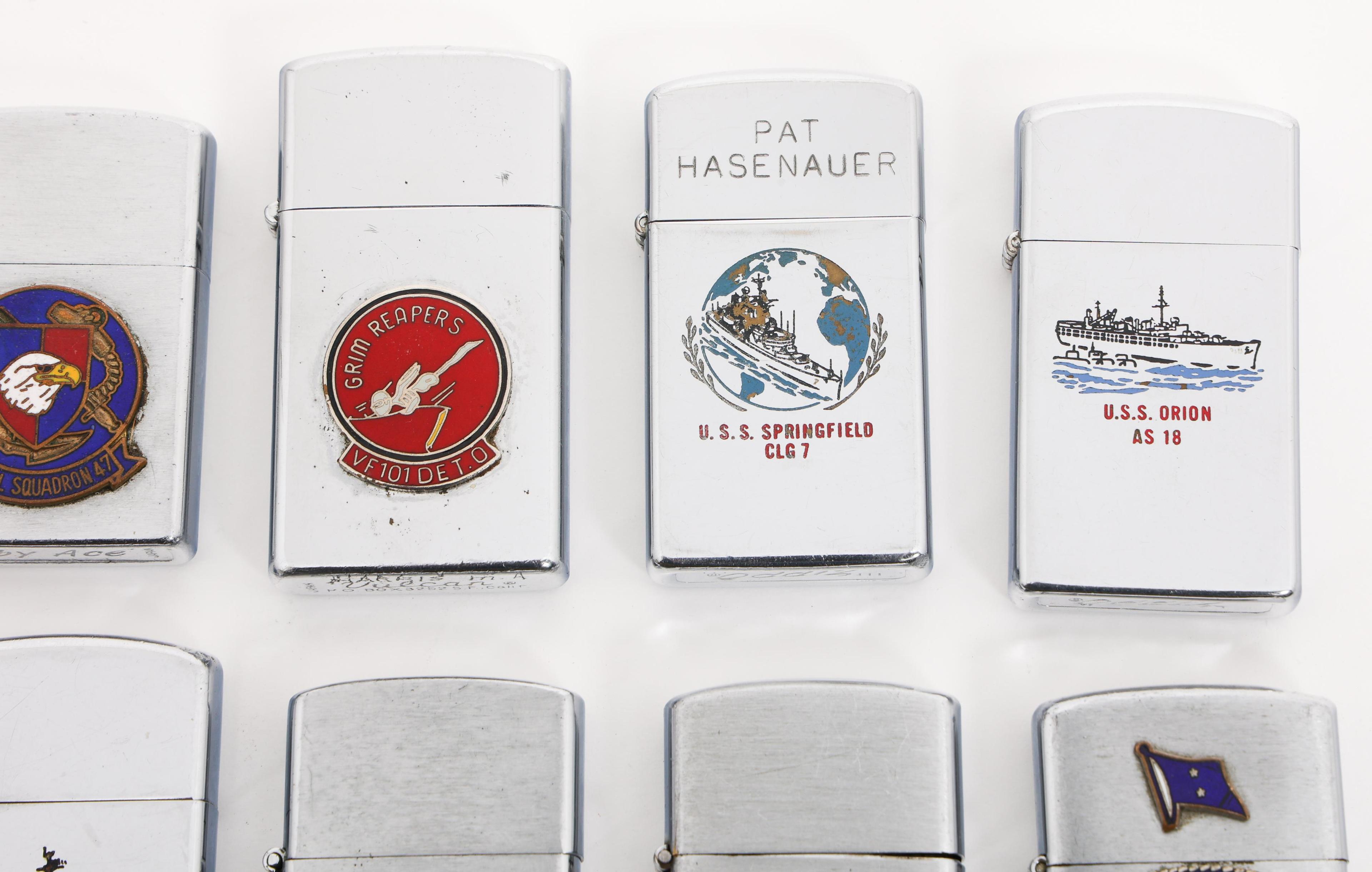 COLD WAR US NAVY CIGARETTE LIGHTERS