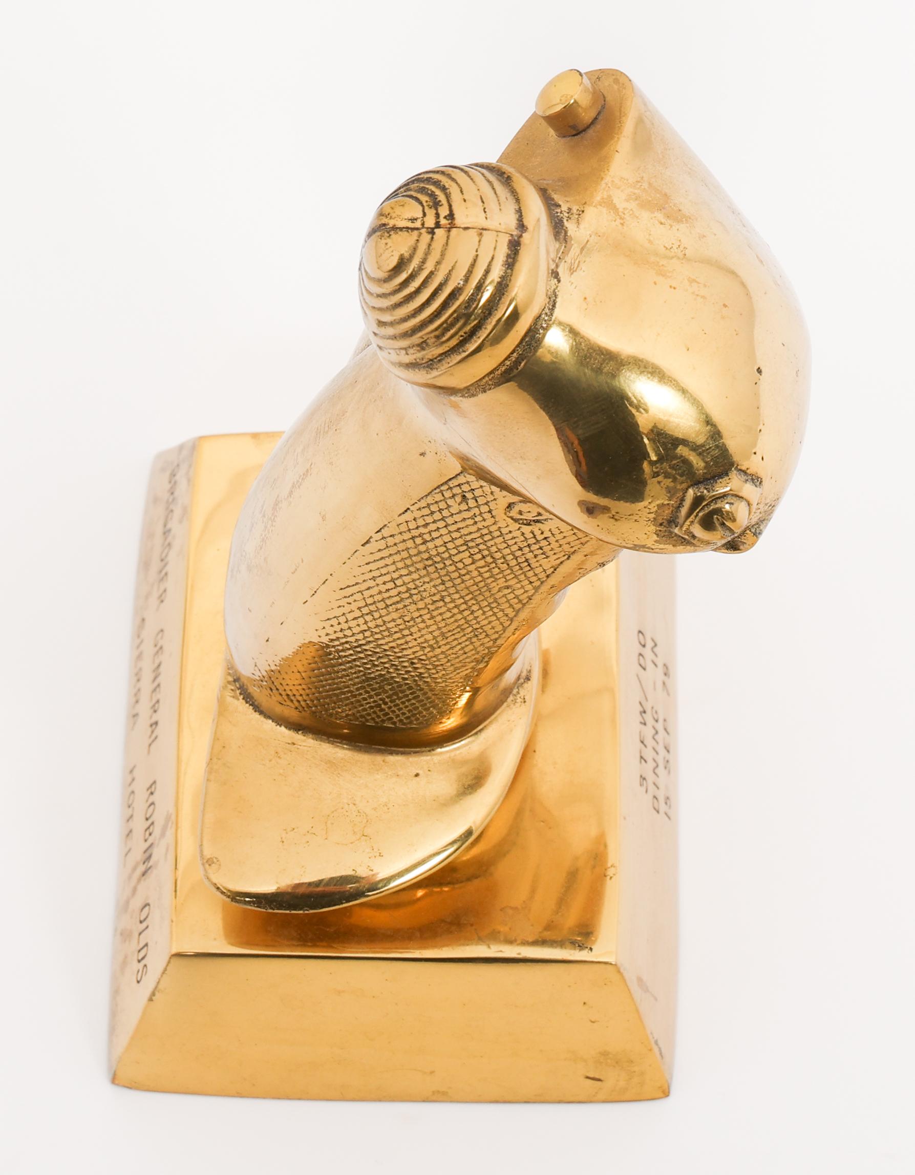 BRIG. GENERAL ROBIN OLDS F-4 PHANTOM AWARD STATUE