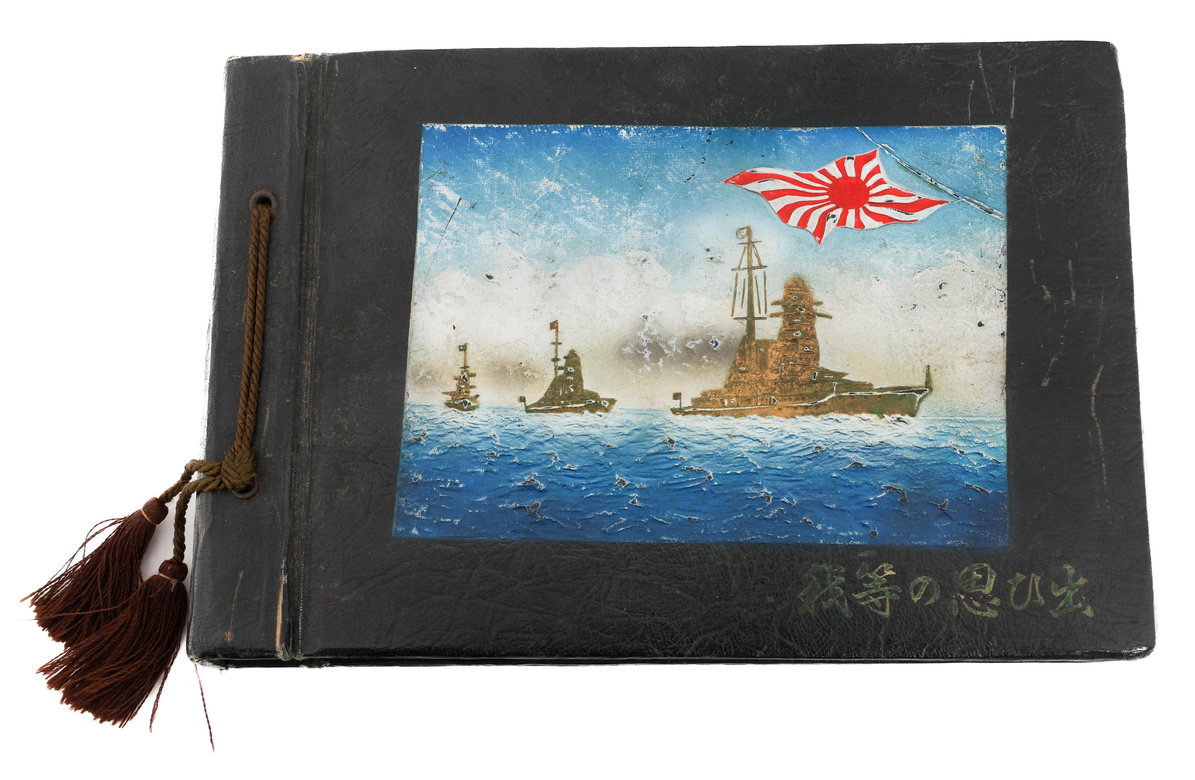 WWII IMPERIAL JAPANESE NAVY PHOTOGRAPH ALBUM