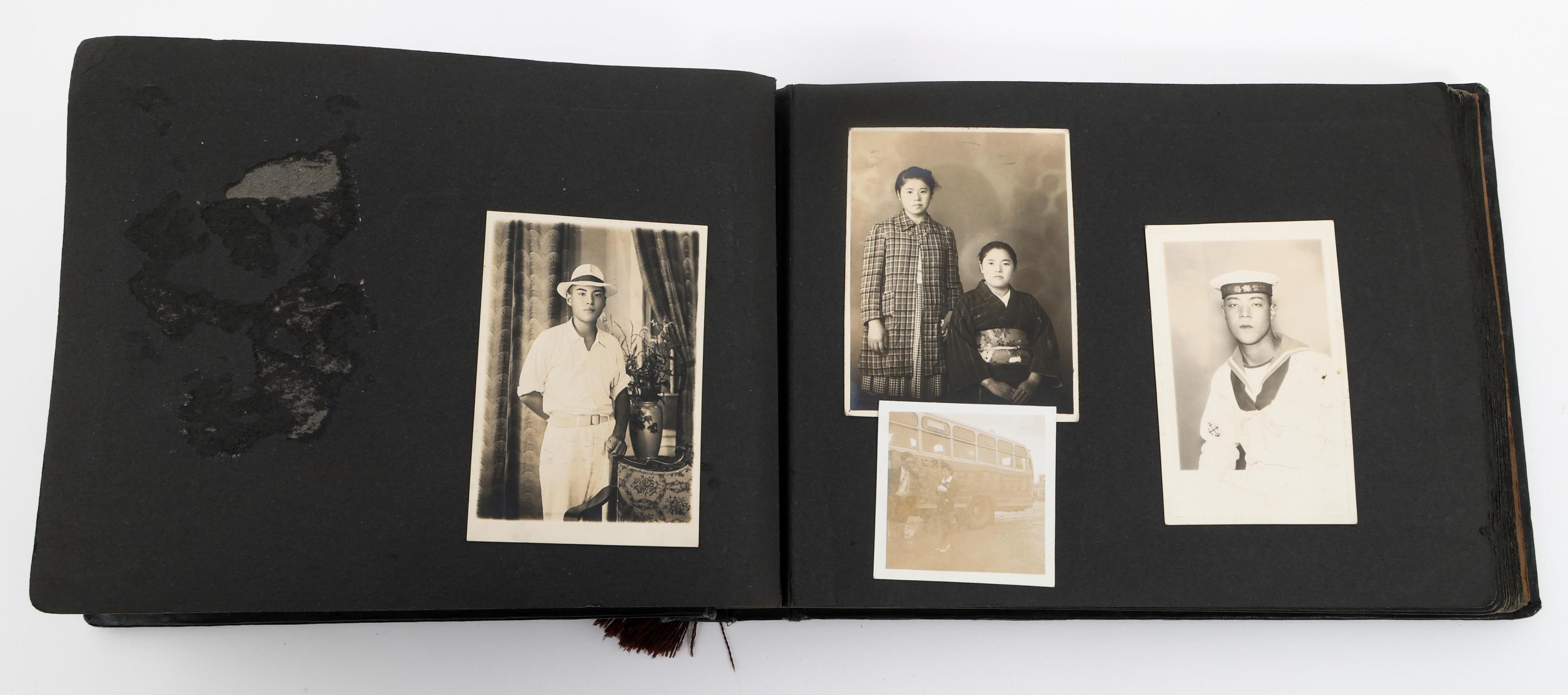 WWII IMPERIAL JAPANESE NAVY PHOTOGRAPH ALBUM