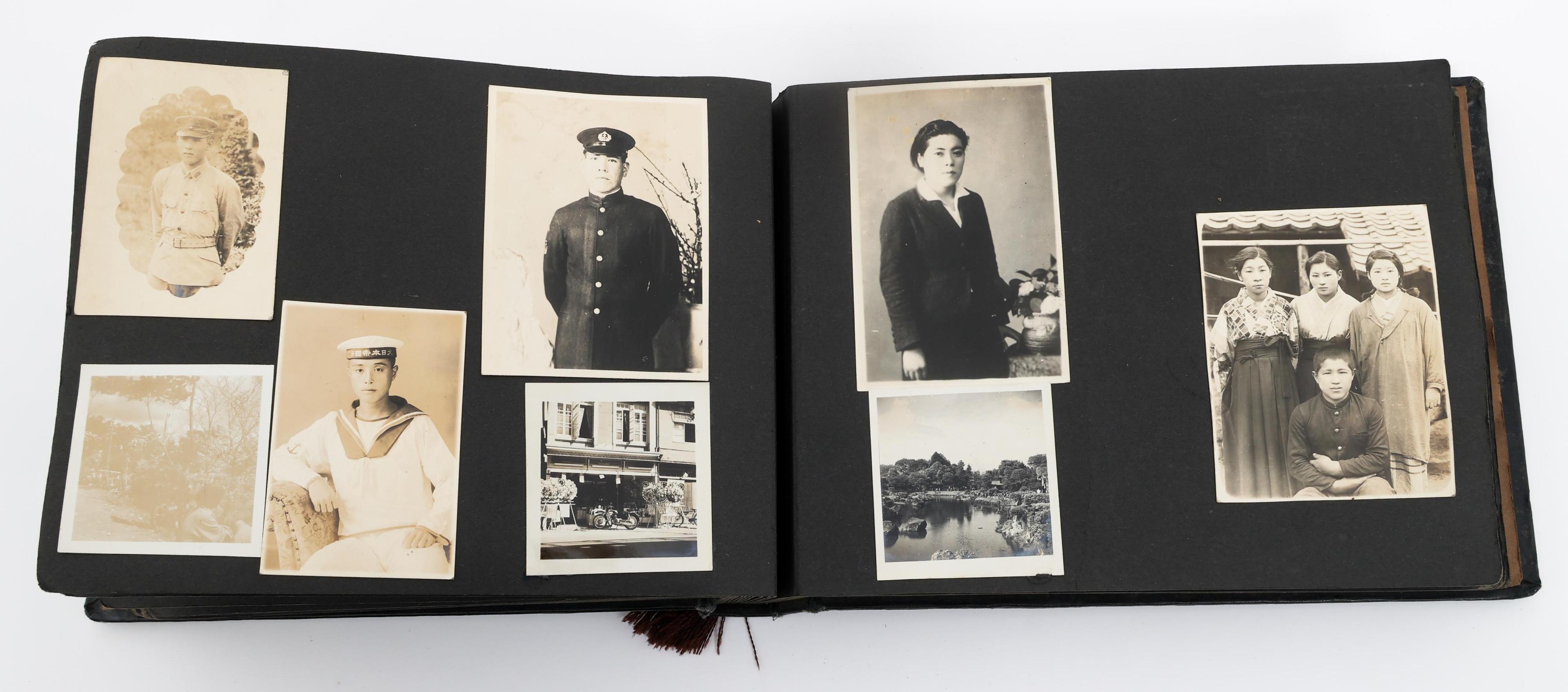 WWII IMPERIAL JAPANESE NAVY PHOTOGRAPH ALBUM