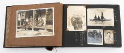 WWII IMPERIAL JAPANESE NAVY PHOTOGRAPH ALBUM