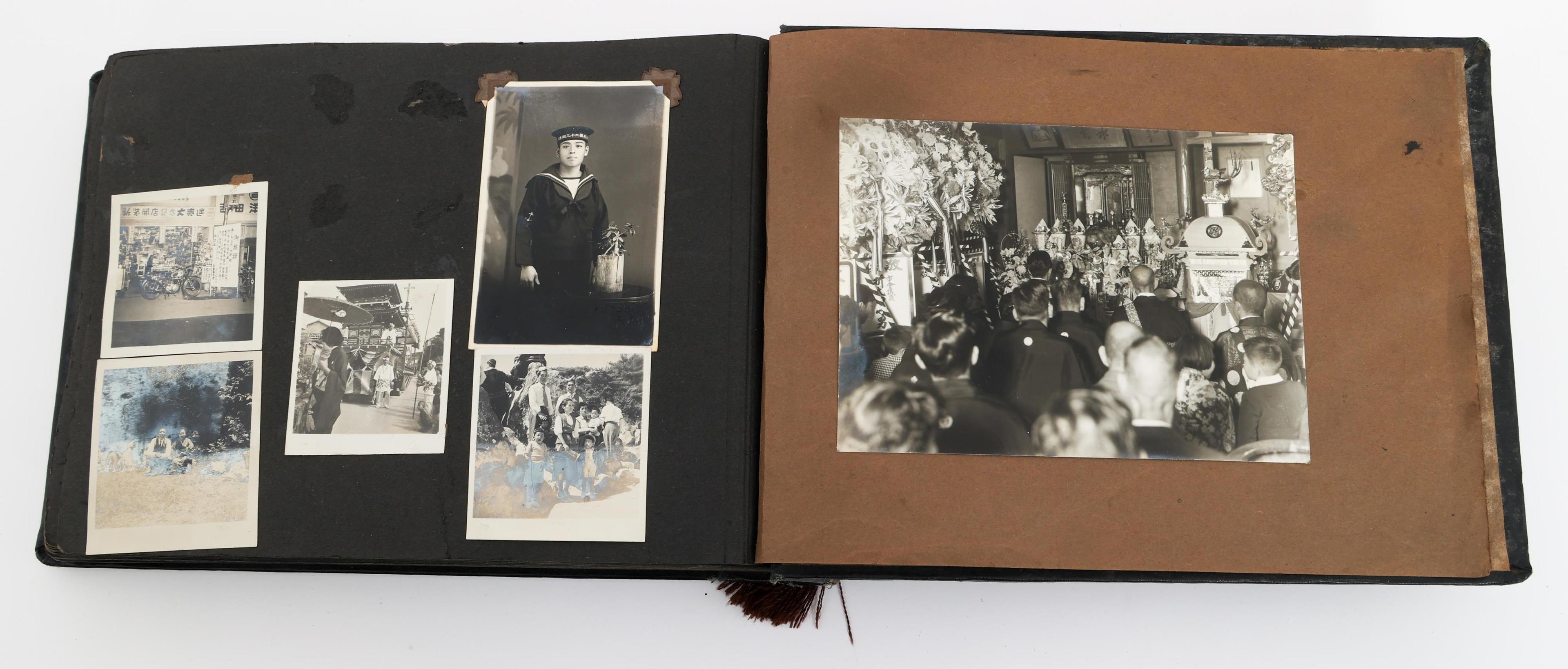 WWII IMPERIAL JAPANESE NAVY PHOTOGRAPH ALBUM