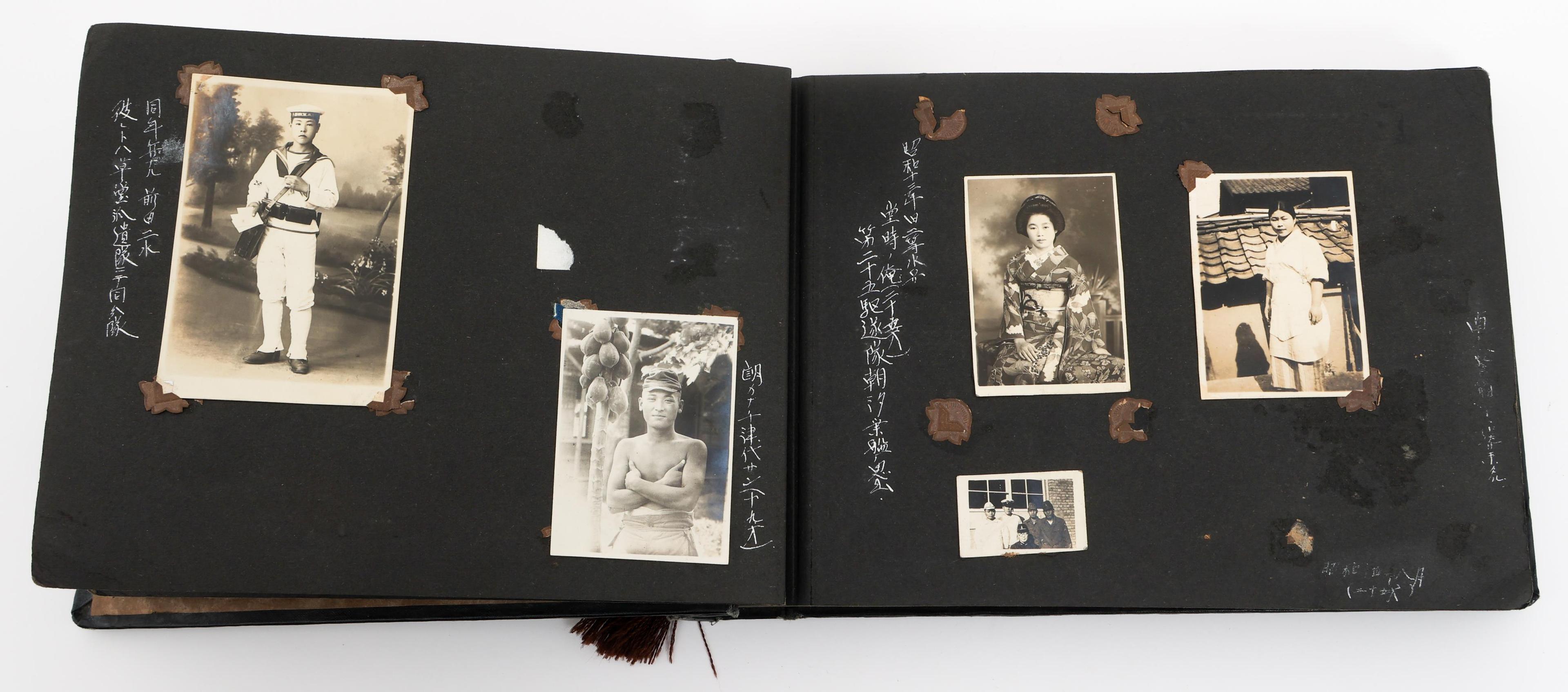 WWII IMPERIAL JAPANESE NAVY PHOTOGRAPH ALBUM