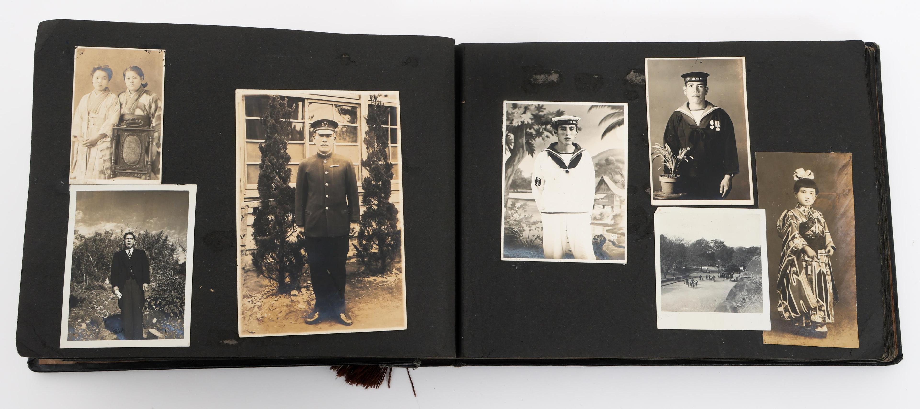 WWII IMPERIAL JAPANESE NAVY PHOTOGRAPH ALBUM