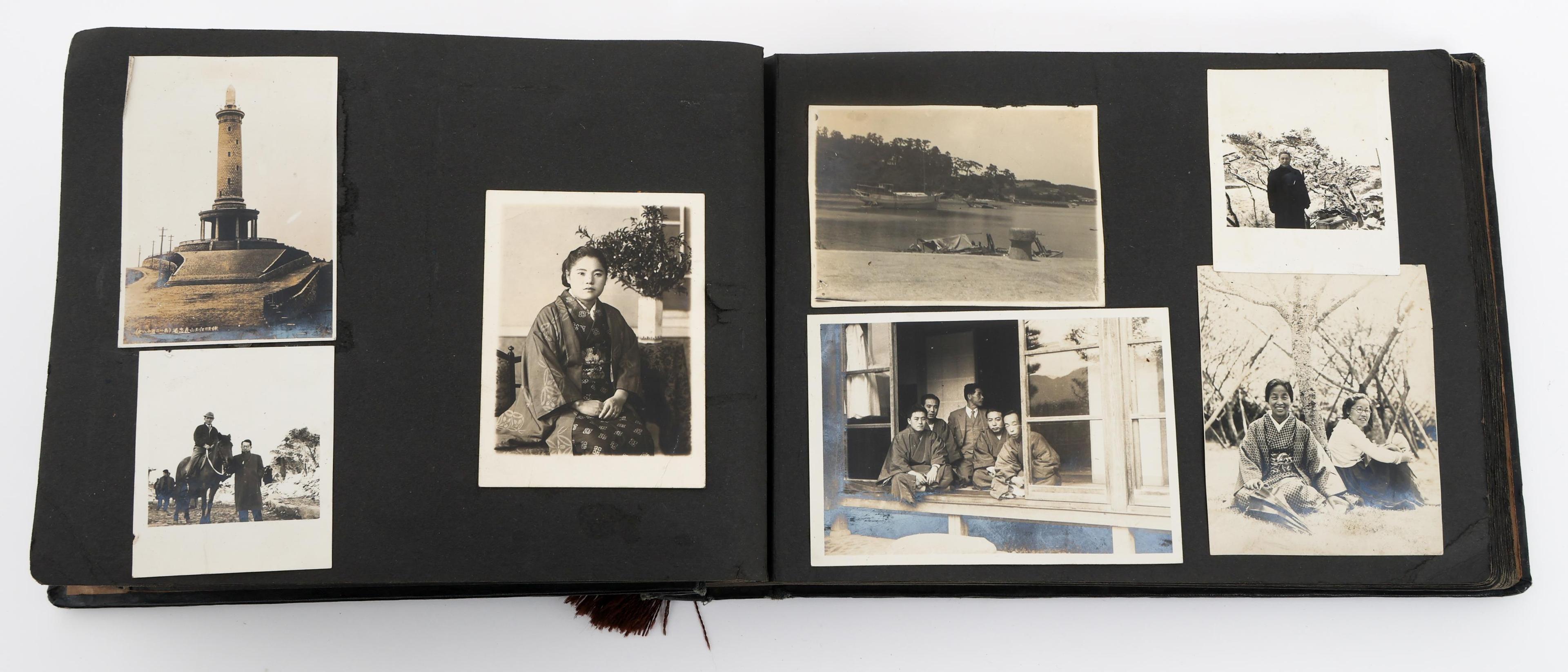WWII IMPERIAL JAPANESE NAVY PHOTOGRAPH ALBUM