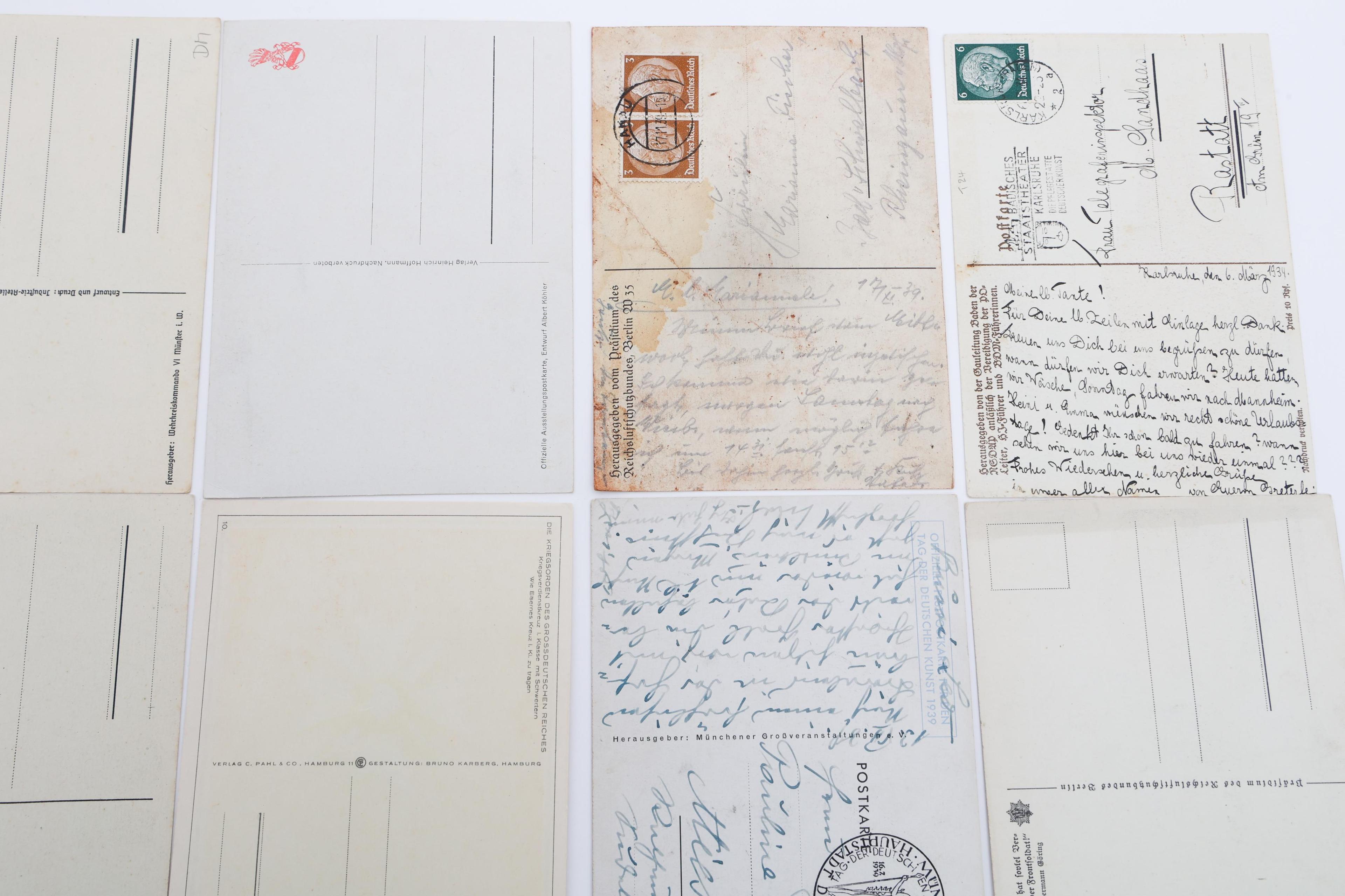 WWII GERMAN PROPAGANDA & MILITARY POSTCARDS