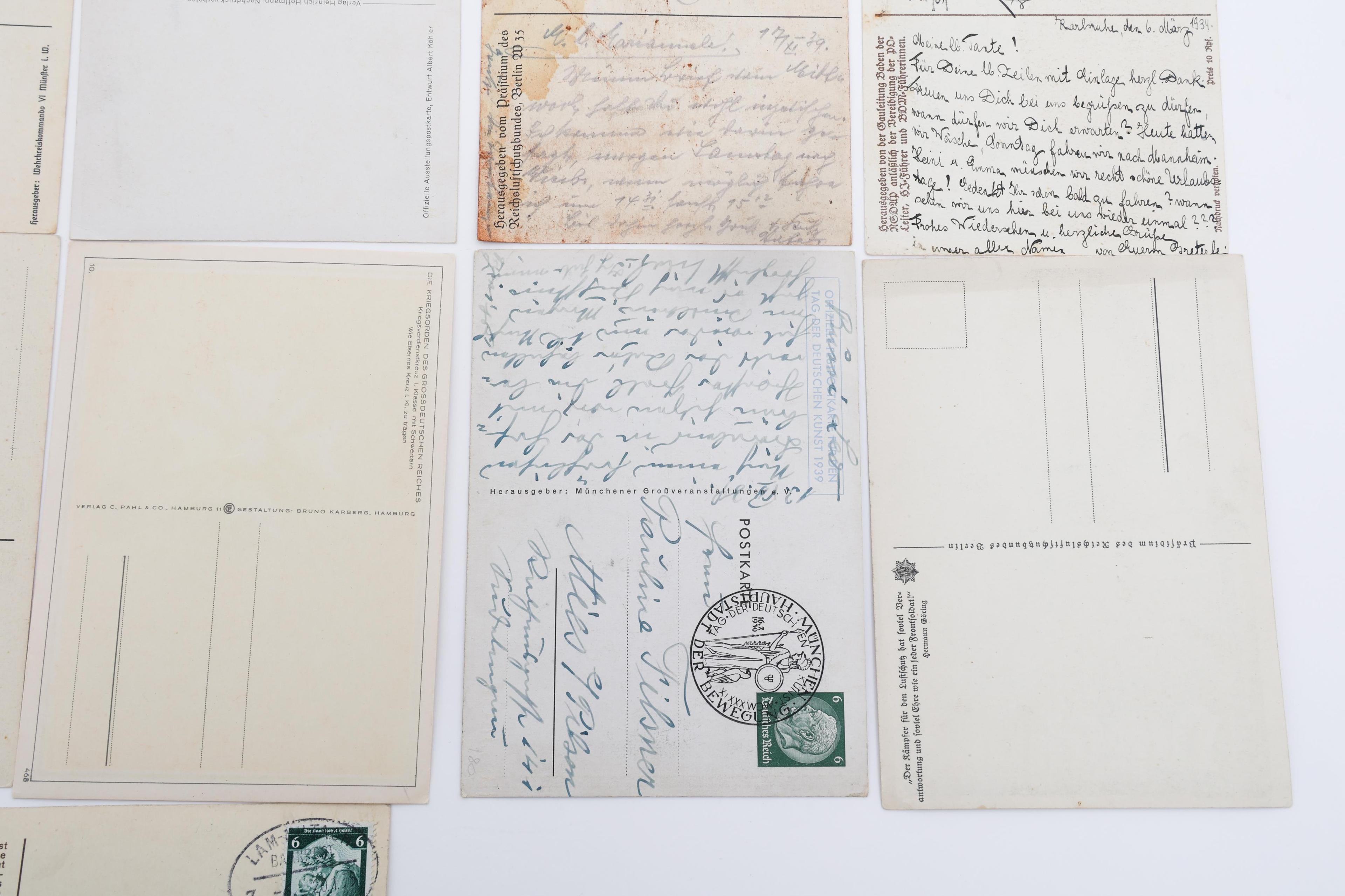 WWII GERMAN PROPAGANDA & MILITARY POSTCARDS