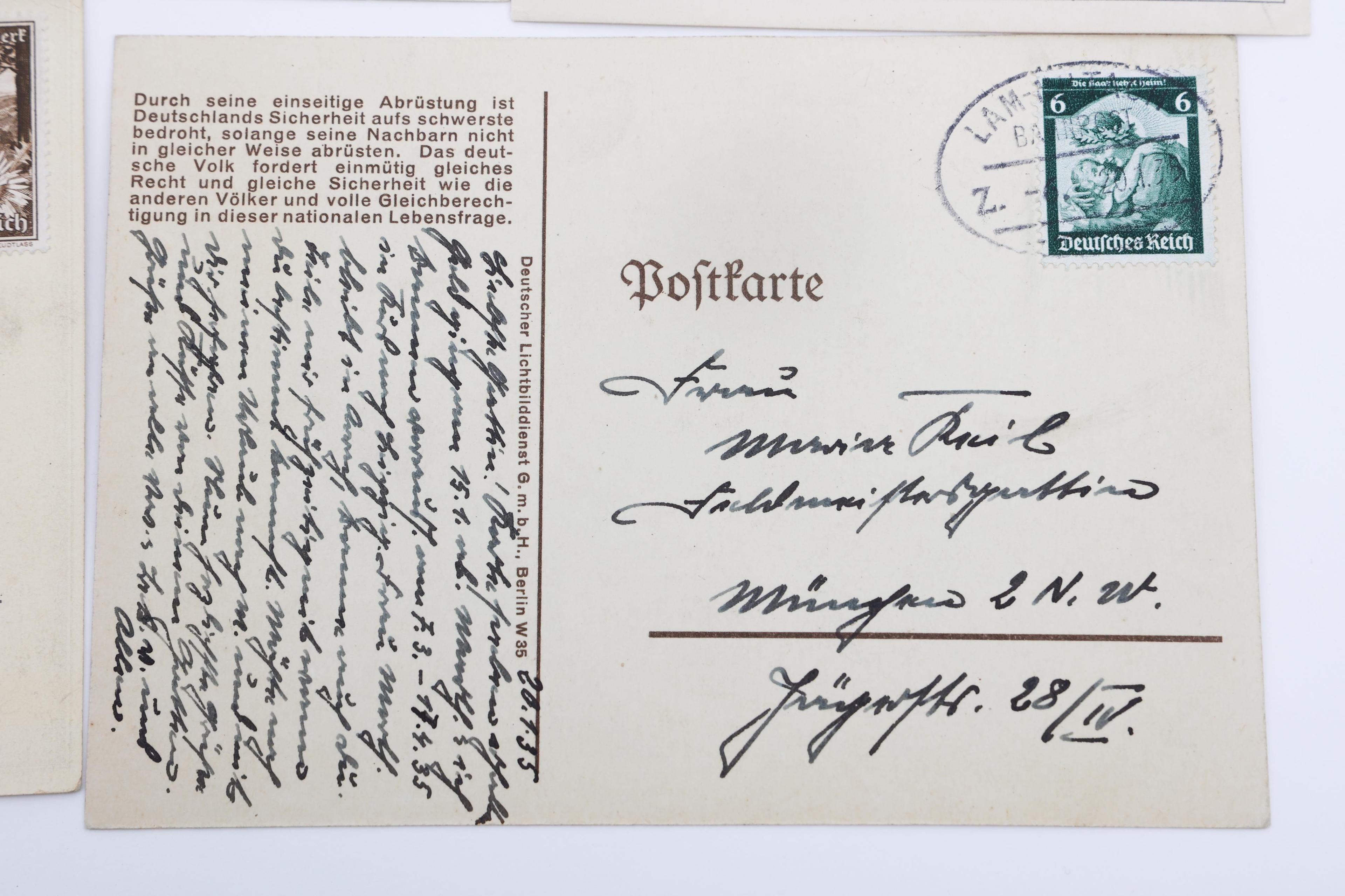 WWII GERMAN PROPAGANDA & MILITARY POSTCARDS
