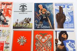 WWII GERMAN PROPAGANDA & MILITARY POSTCARDS