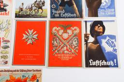 WWII GERMAN PROPAGANDA & MILITARY POSTCARDS