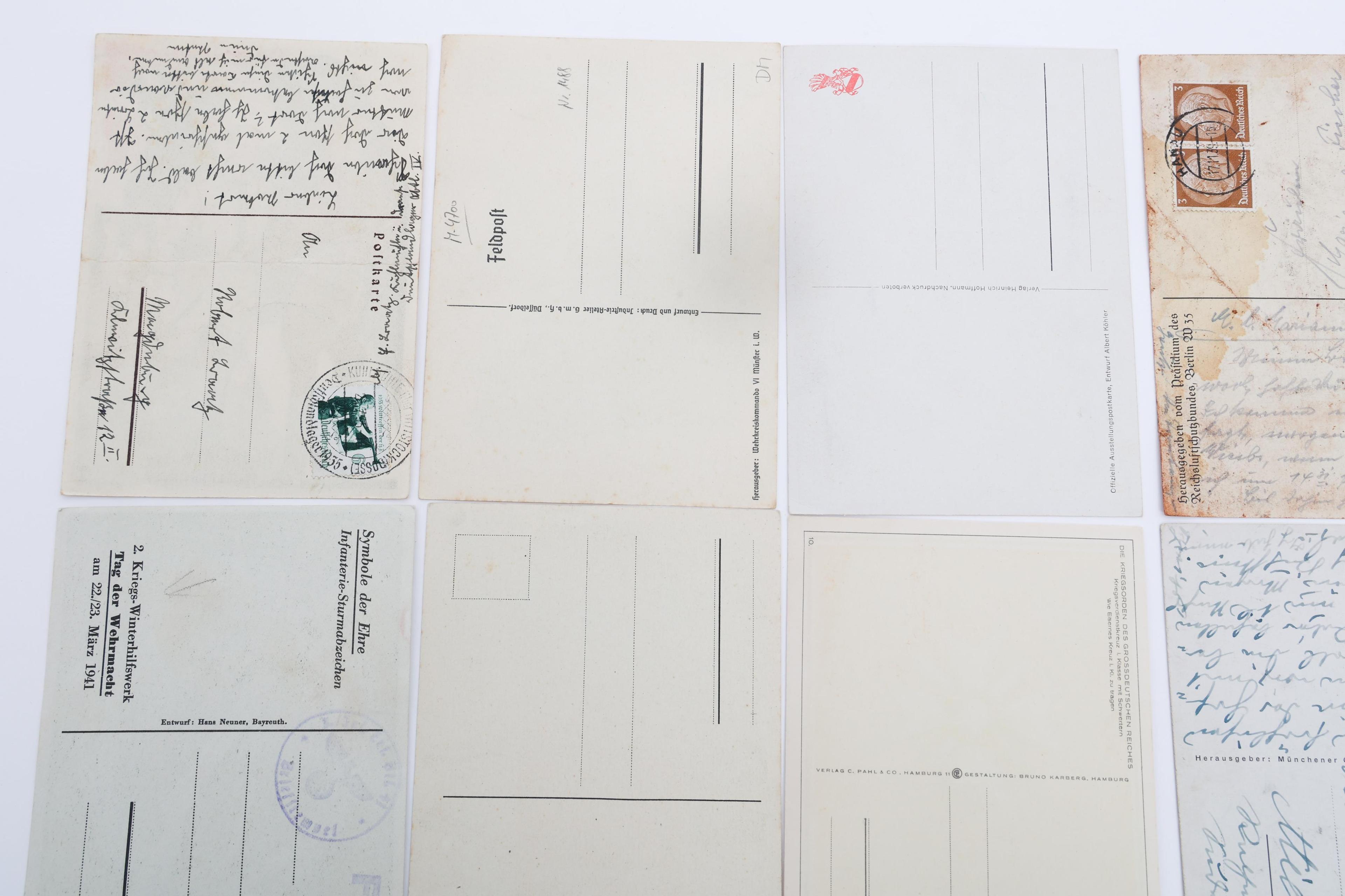 WWII GERMAN PROPAGANDA & MILITARY POSTCARDS