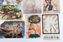 WWII US, JAPANESE, & GERMAN PROPAGANDA LEAFLETS