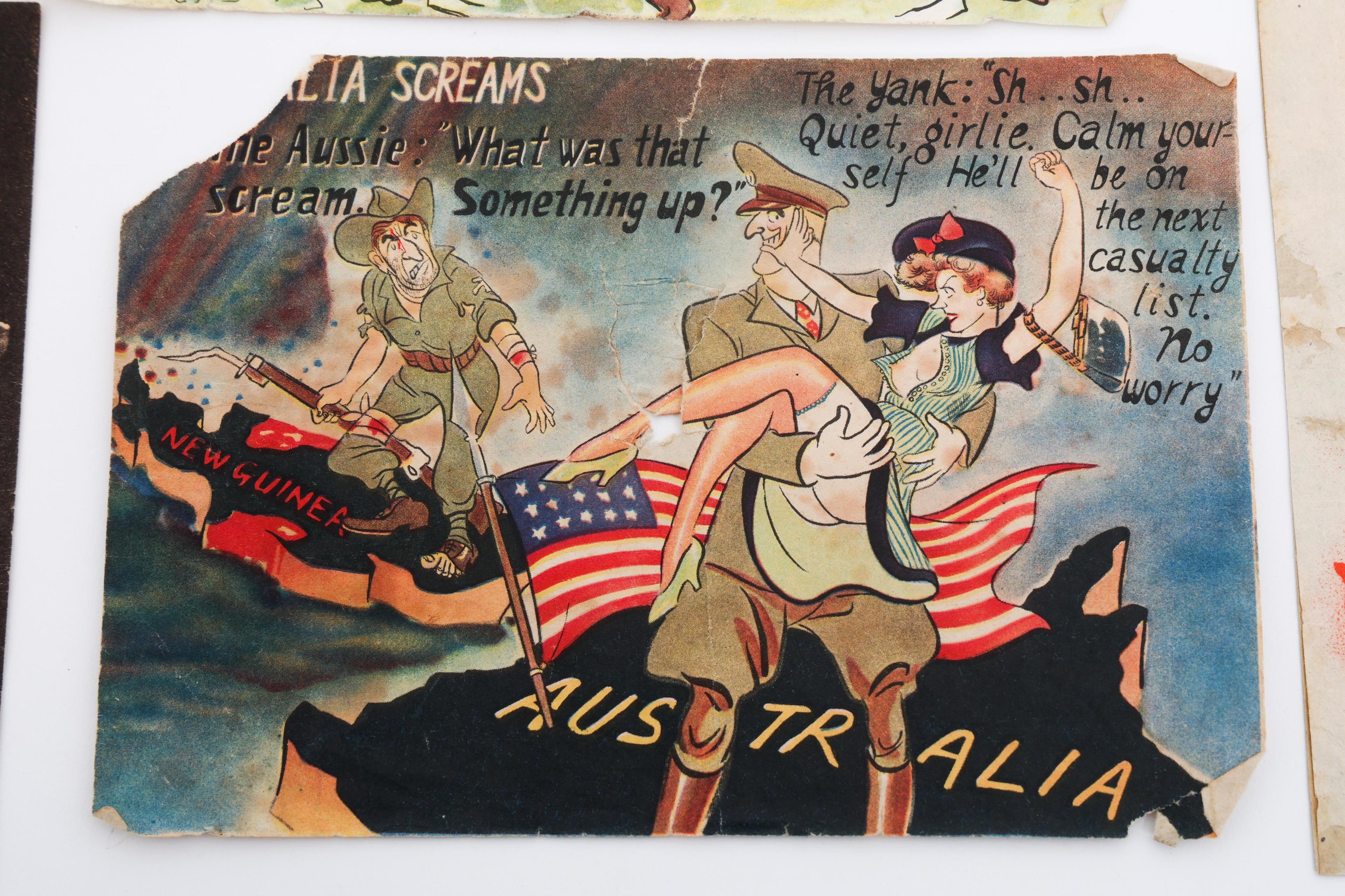 WWII US, JAPANESE, & GERMAN PROPAGANDA LEAFLETS