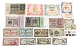 WWII WEIMAR GERMANY & JAPANESE OCCUPATION CURRENCY