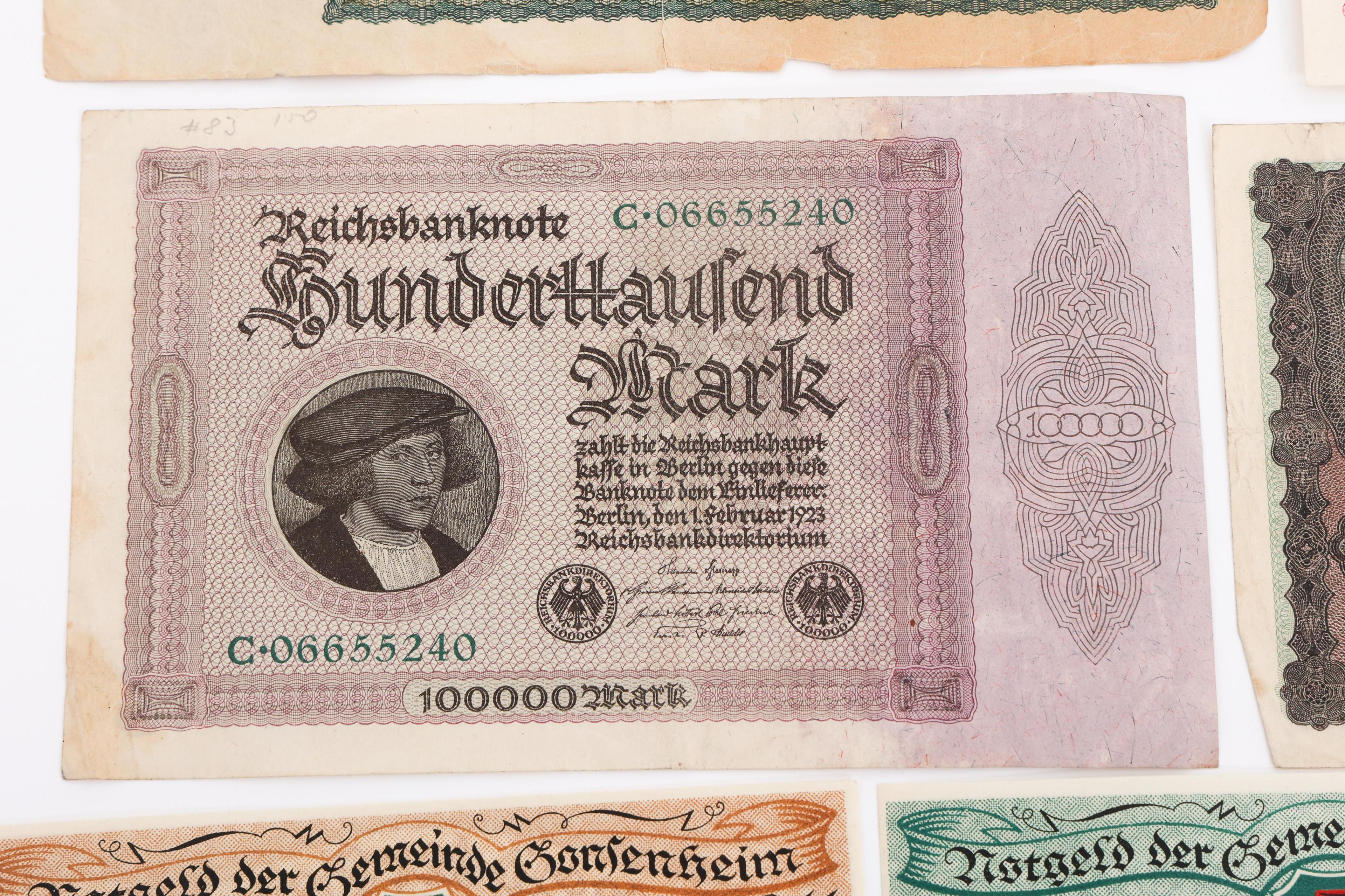 WWII WEIMAR GERMANY & JAPANESE OCCUPATION CURRENCY