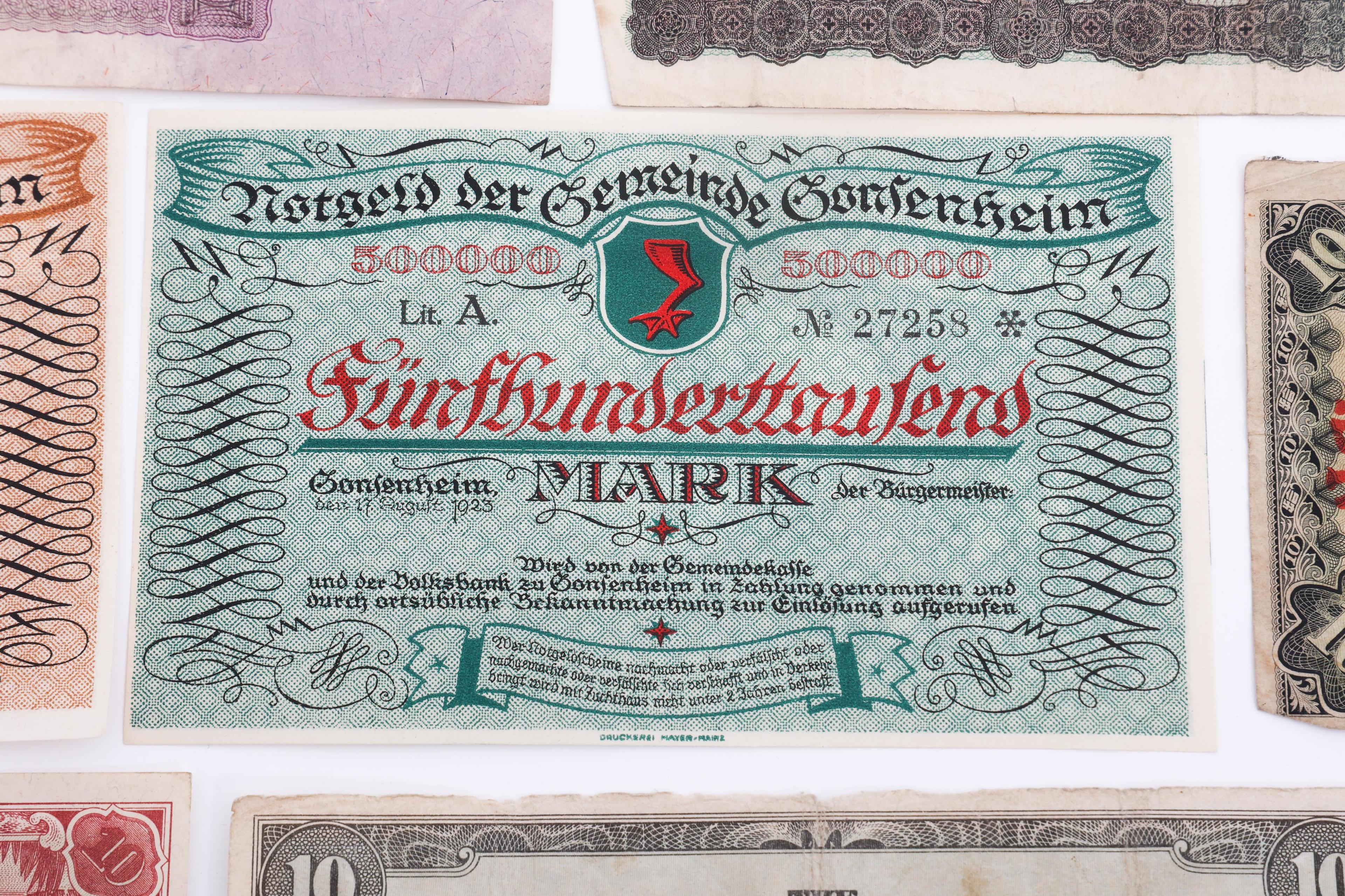 WWII WEIMAR GERMANY & JAPANESE OCCUPATION CURRENCY