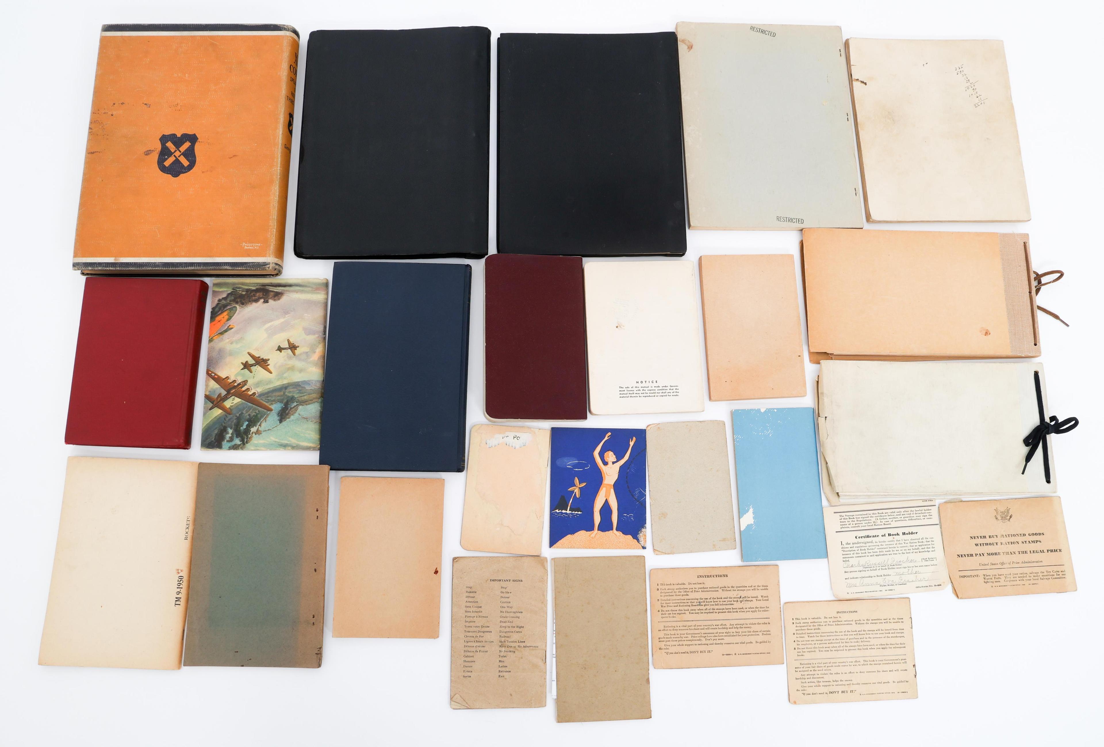 WWII US ARMED FORCES FIELD & TRAINING MANUALS