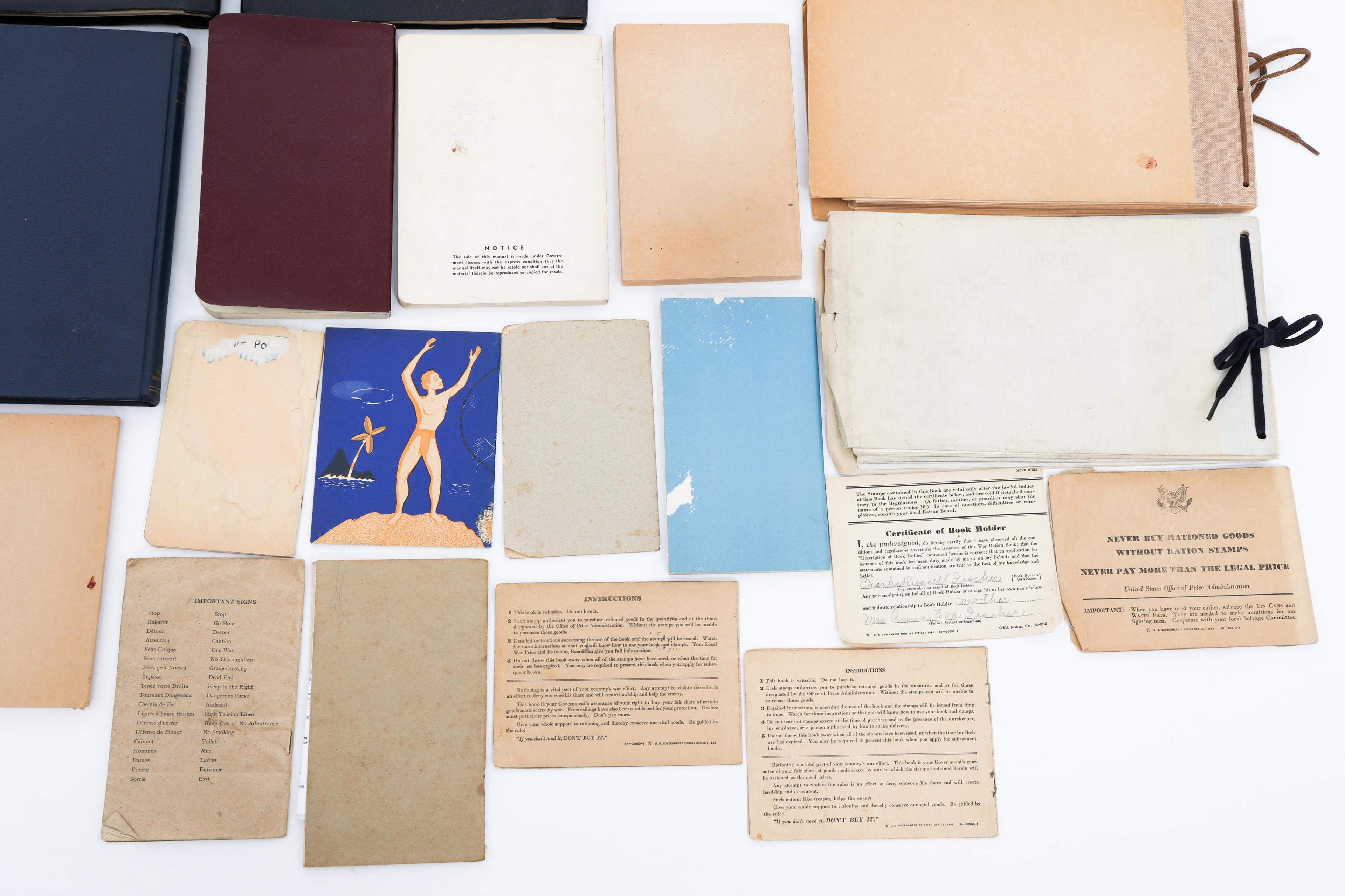 WWII US ARMED FORCES FIELD & TRAINING MANUALS