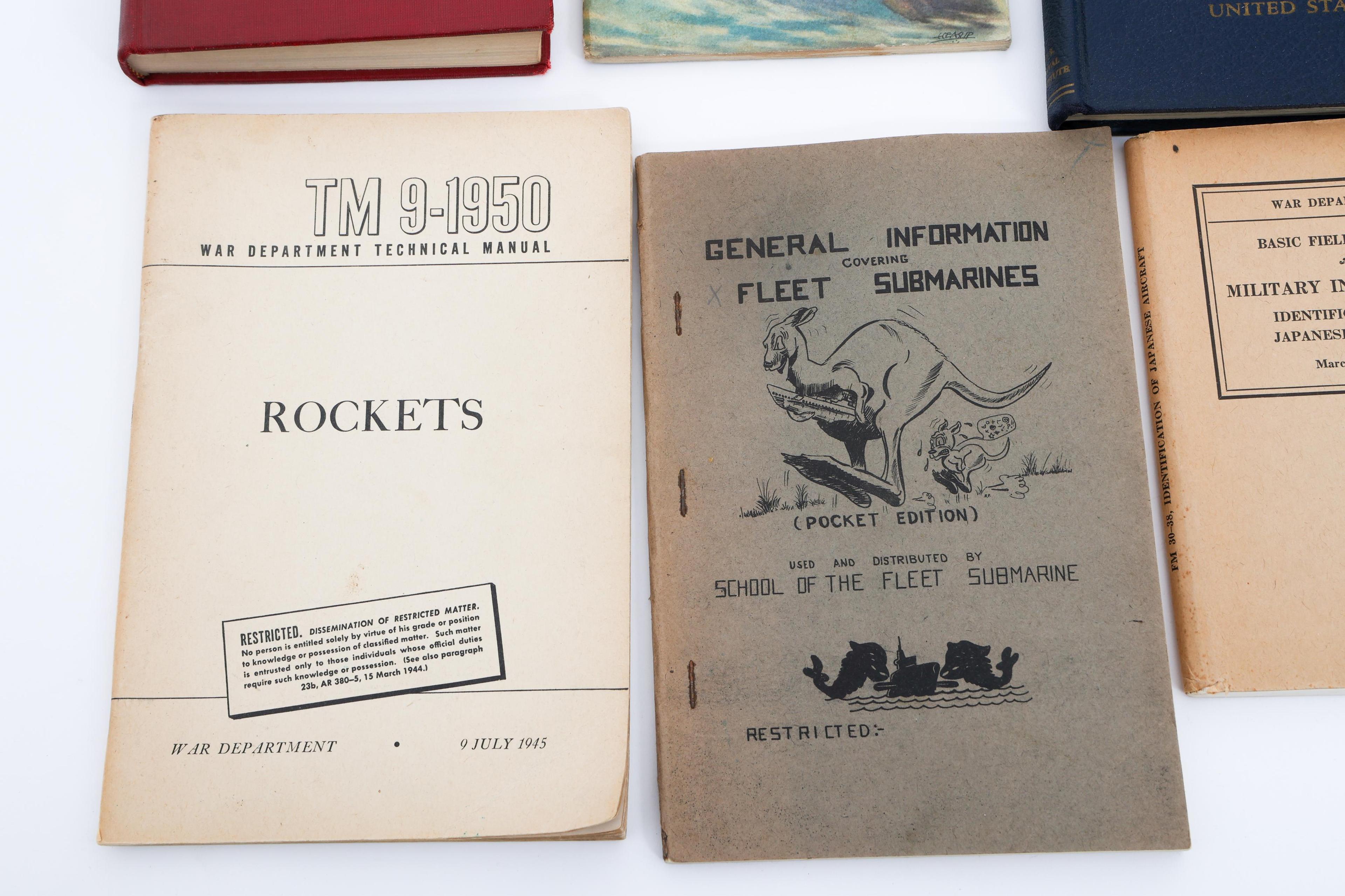 WWII US ARMED FORCES FIELD & TRAINING MANUALS