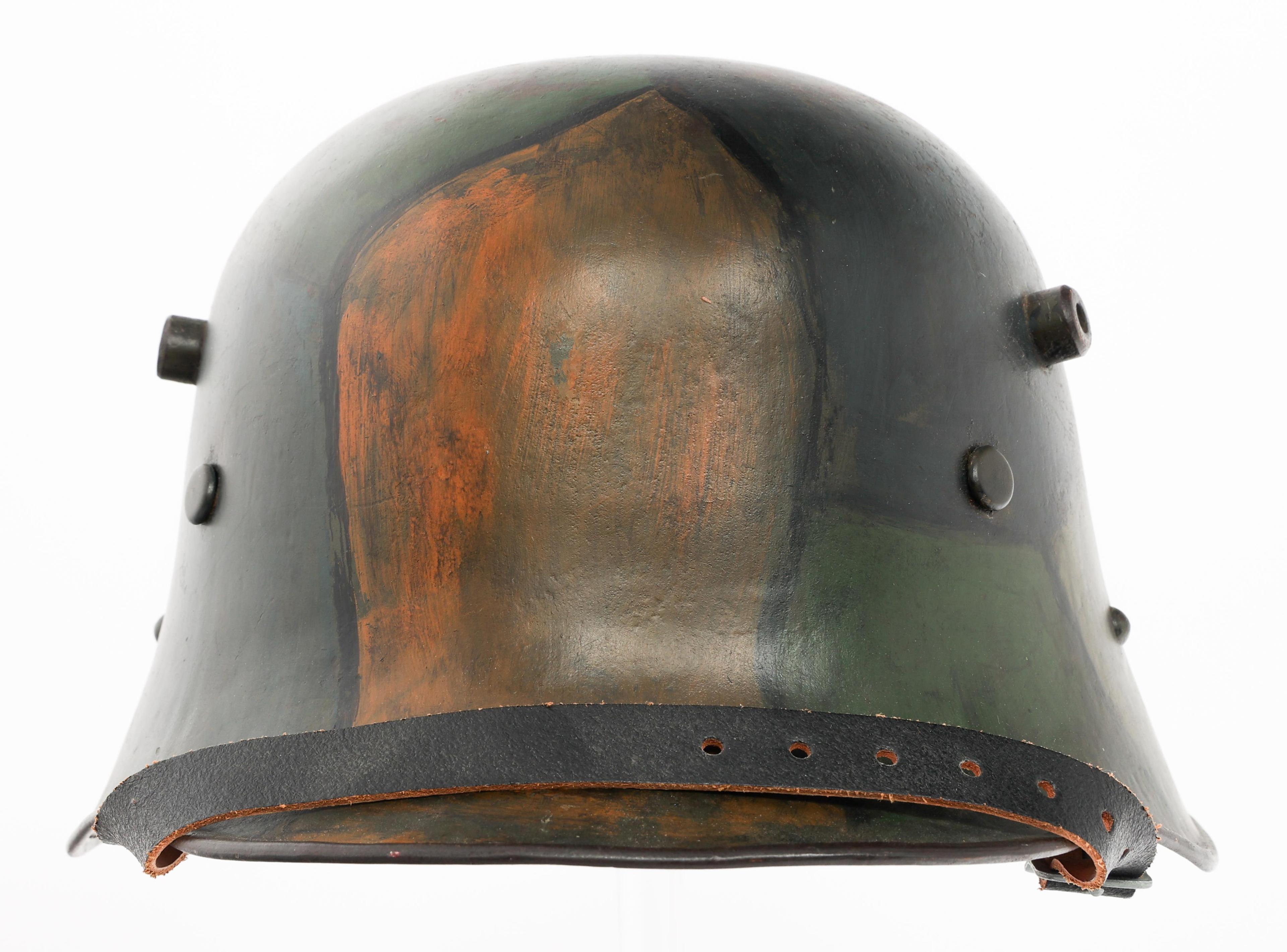 WWI IMPERIAL GERMAN M18 REFURBISHED COMBAT HELMET