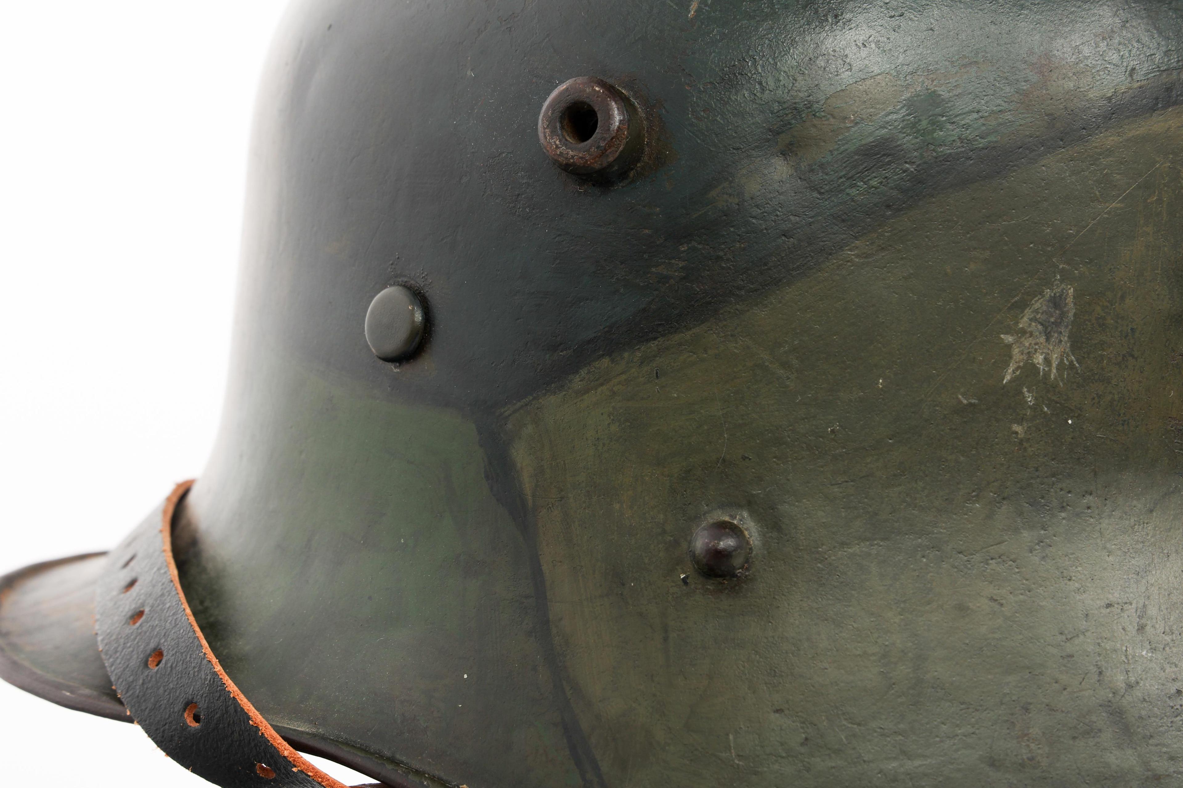 WWI IMPERIAL GERMAN M18 REFURBISHED COMBAT HELMET