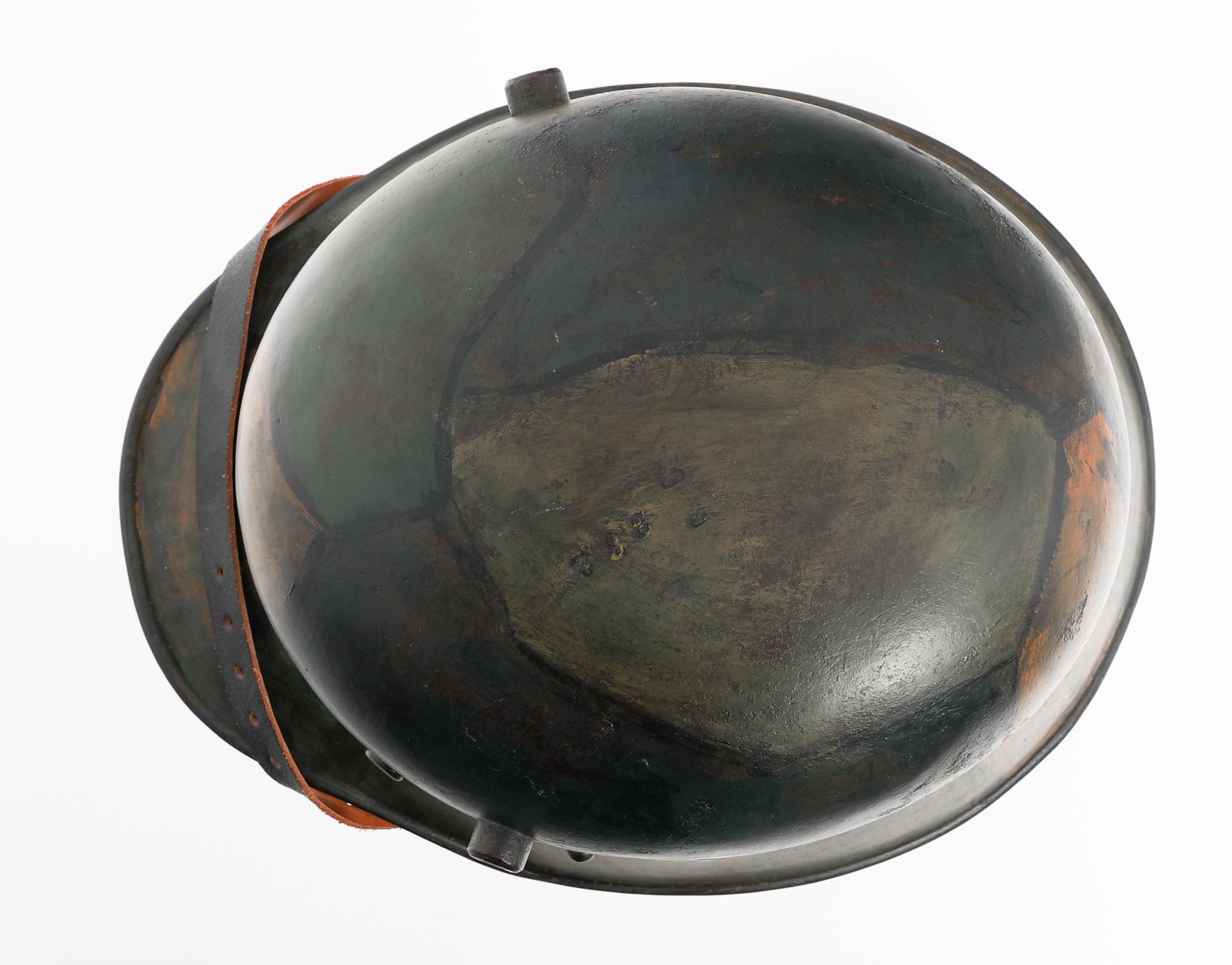 WWI IMPERIAL GERMAN M18 REFURBISHED COMBAT HELMET