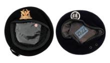 VIETNAM WAR ARVN OFFICER & JUNK FORCE BLACK BERETS