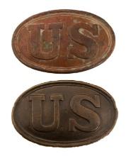 CIVIL WAR US ARMY UNION BELT BUCKLES
