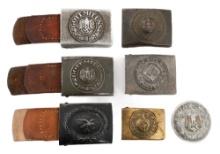 WWI - WWII GERMAN POLICE, LUFTWAFFE & SA BUCKLES
