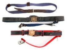 WWII JAPANESE COMPANY & GENERAL OFFICER BELTS