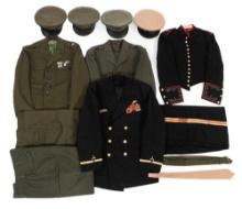 COLD WAR USMC & USN SERVICE & DRESS UNIFORMS