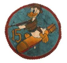 WWII USAAF 376th BG, 15th AF DONALD DUCK PATCH
